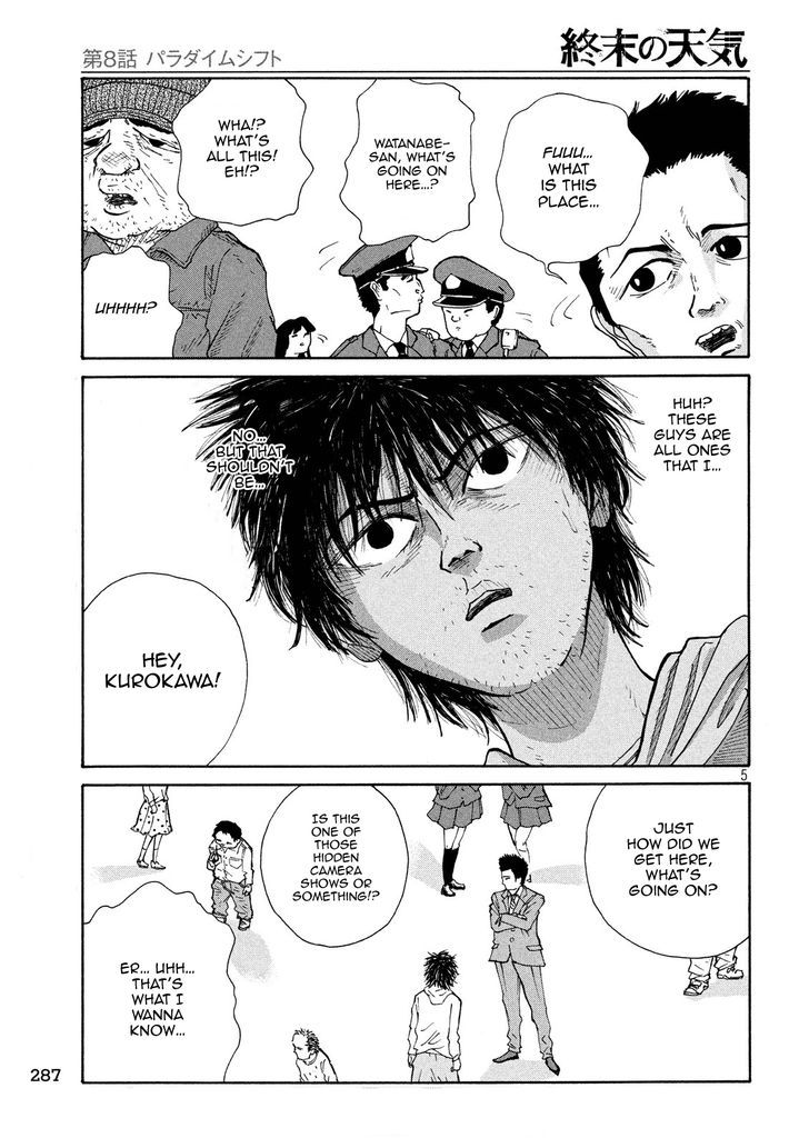 Shuumatsu no Tenki Chapter 8 page 5 - Chapter 8 : Paradigm Shift