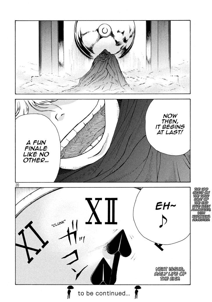 Shuumatsu no Tenki Chapter 9 page 20 - Chapter 9 : Ticket to the New World