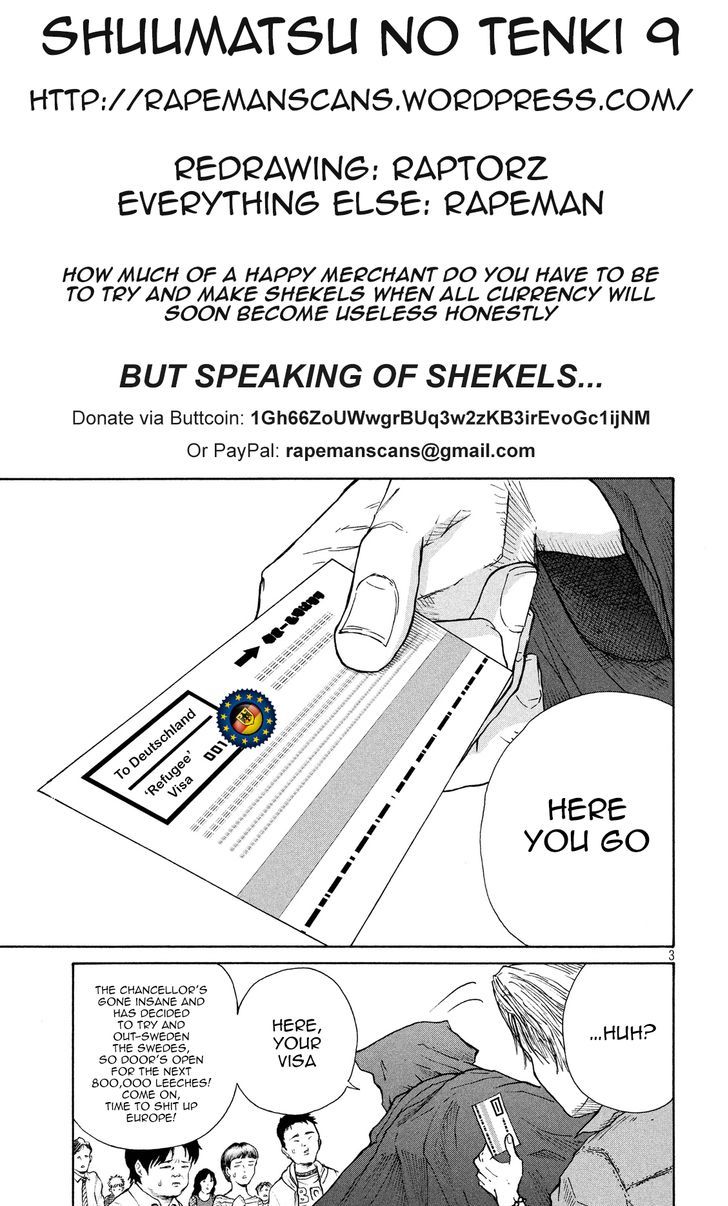 Shuumatsu no Tenki Chapter 9 page 21 - Chapter 9 : Ticket to the New World