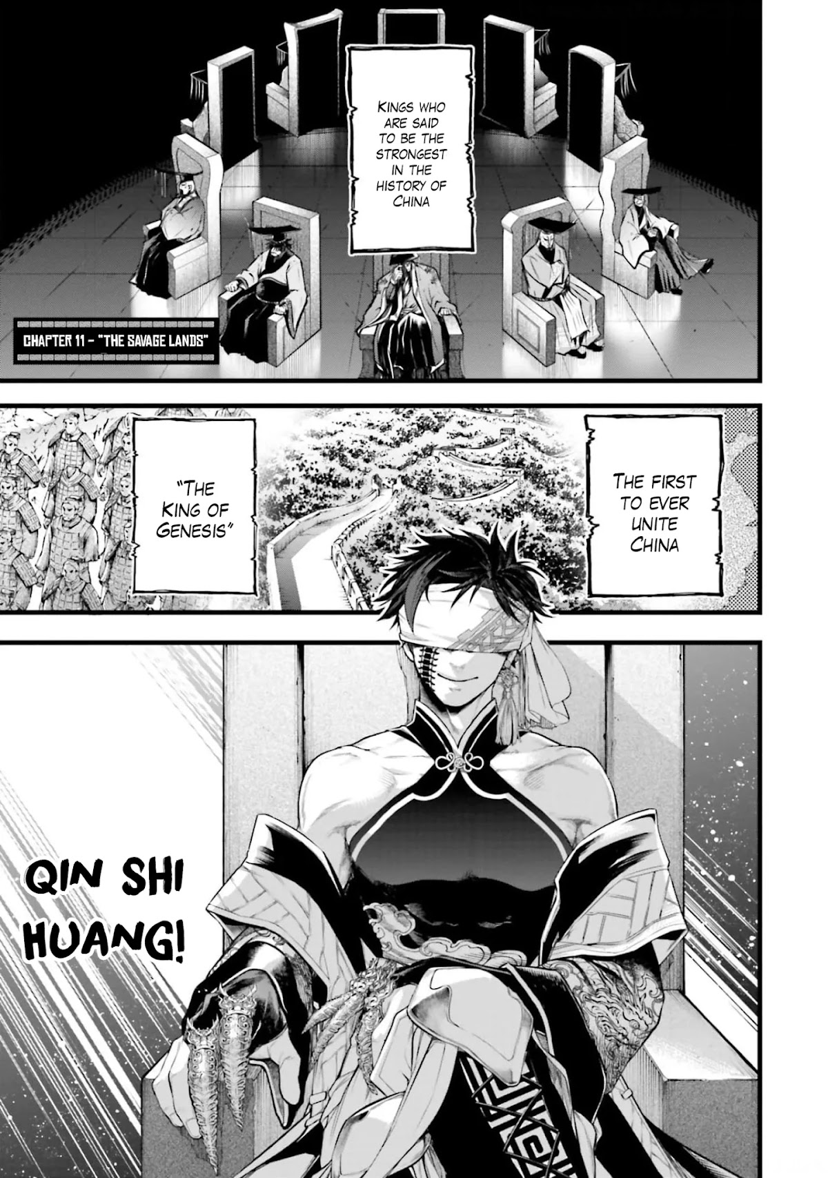 Shuumatsu no Valkyrie: The Legend of Lu Bu Fengxian Chapter 11 page 2 - Chapter 11: The Savage Lands