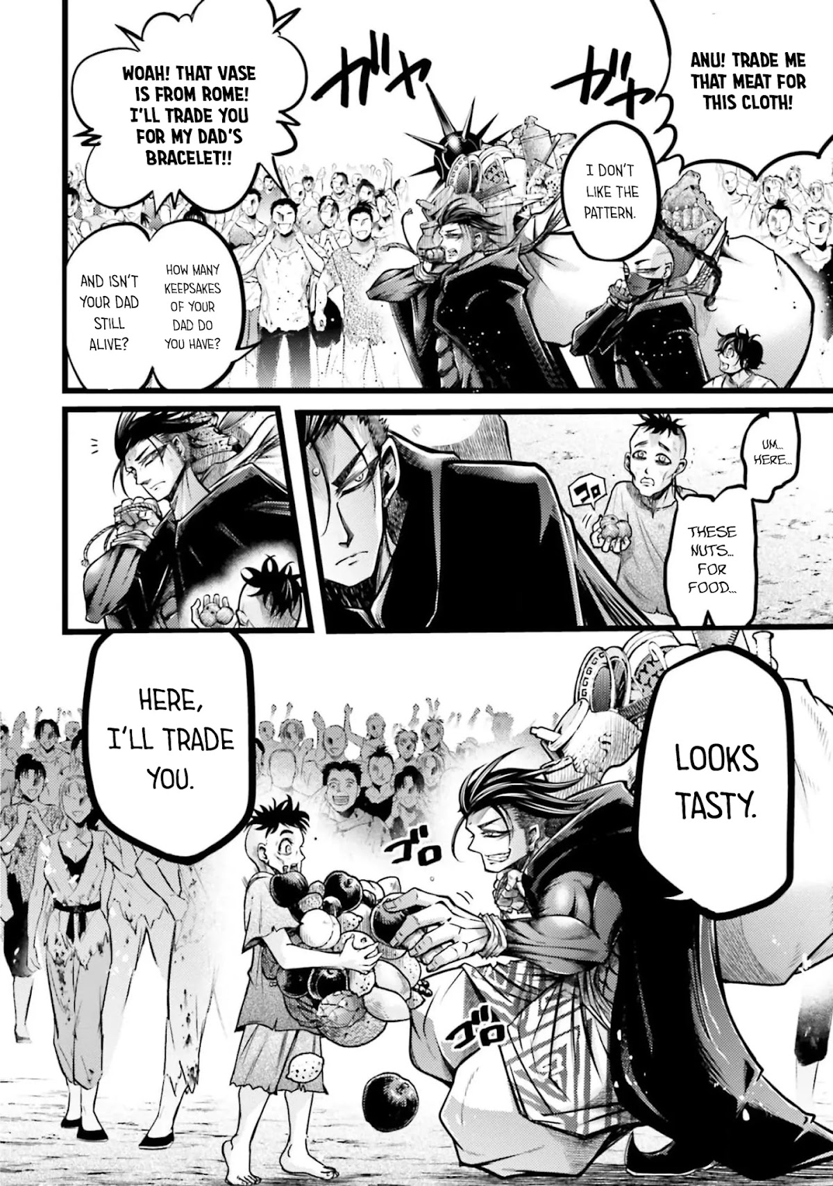 Shuumatsu no Valkyrie: The Legend of Lu Bu Fengxian Chapter 11 page 35 - Chapter 11: The Savage Lands