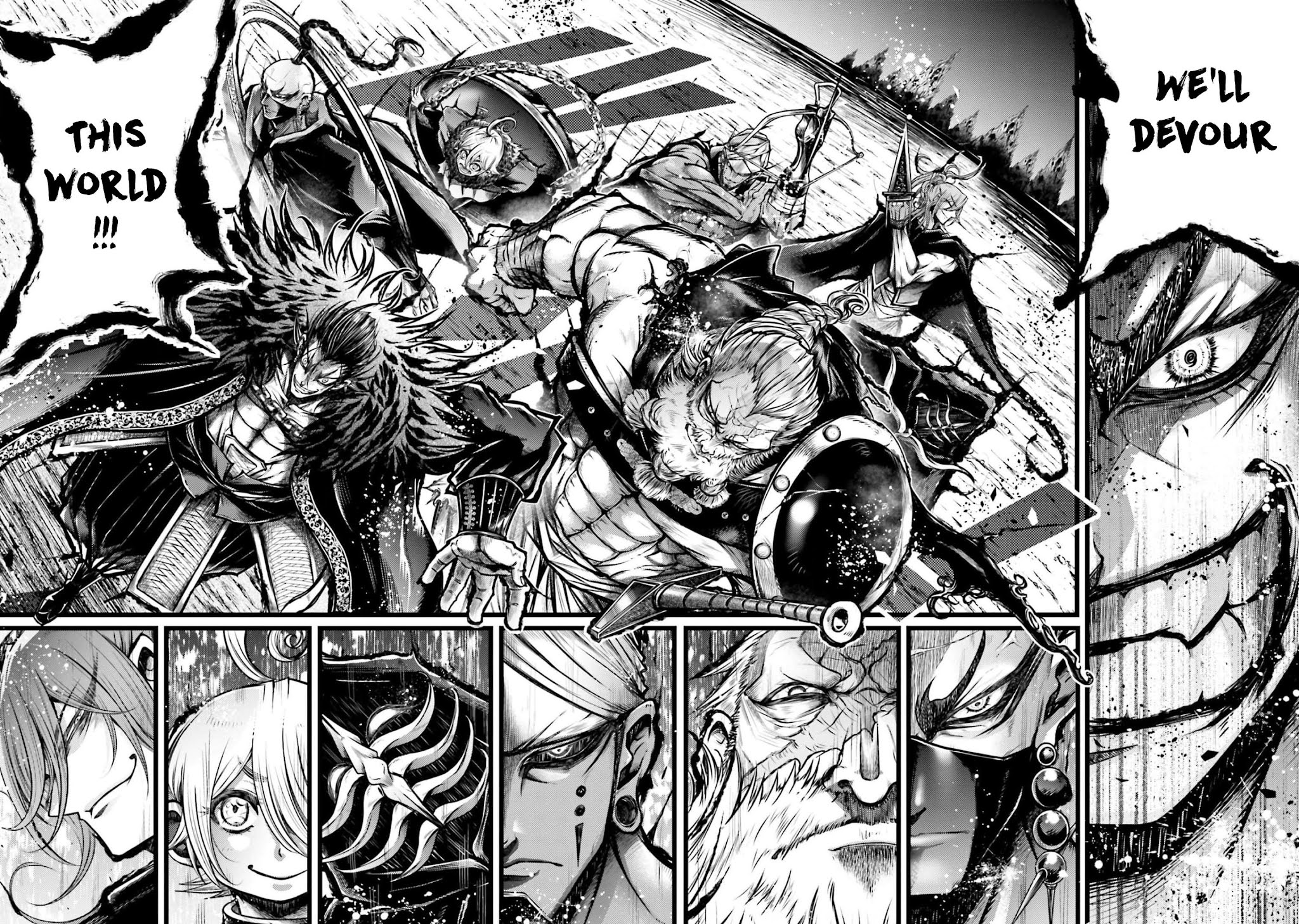 Shuumatsu no Valkyrie: The Legend of Lu Bu Fengxian Chapter 11 page 49 - Chapter 11: The Savage Lands