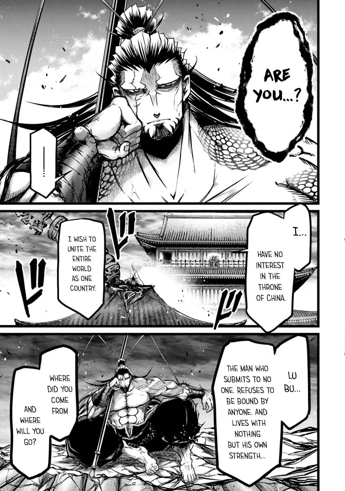 Shuumatsu no Valkyrie: The Legend of Lu Bu Fengxian Chapter 11 page 51 - Chapter 11: The Savage Lands