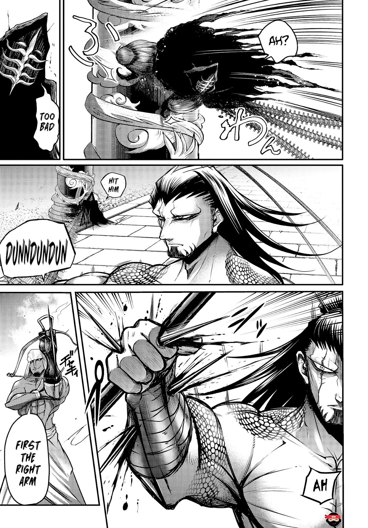 Shuumatsu no Valkyrie: The Legend of Lu Bu Fengxian Chapter 12 page 13 - Chapter 12: The Dragon vs. The Kegai