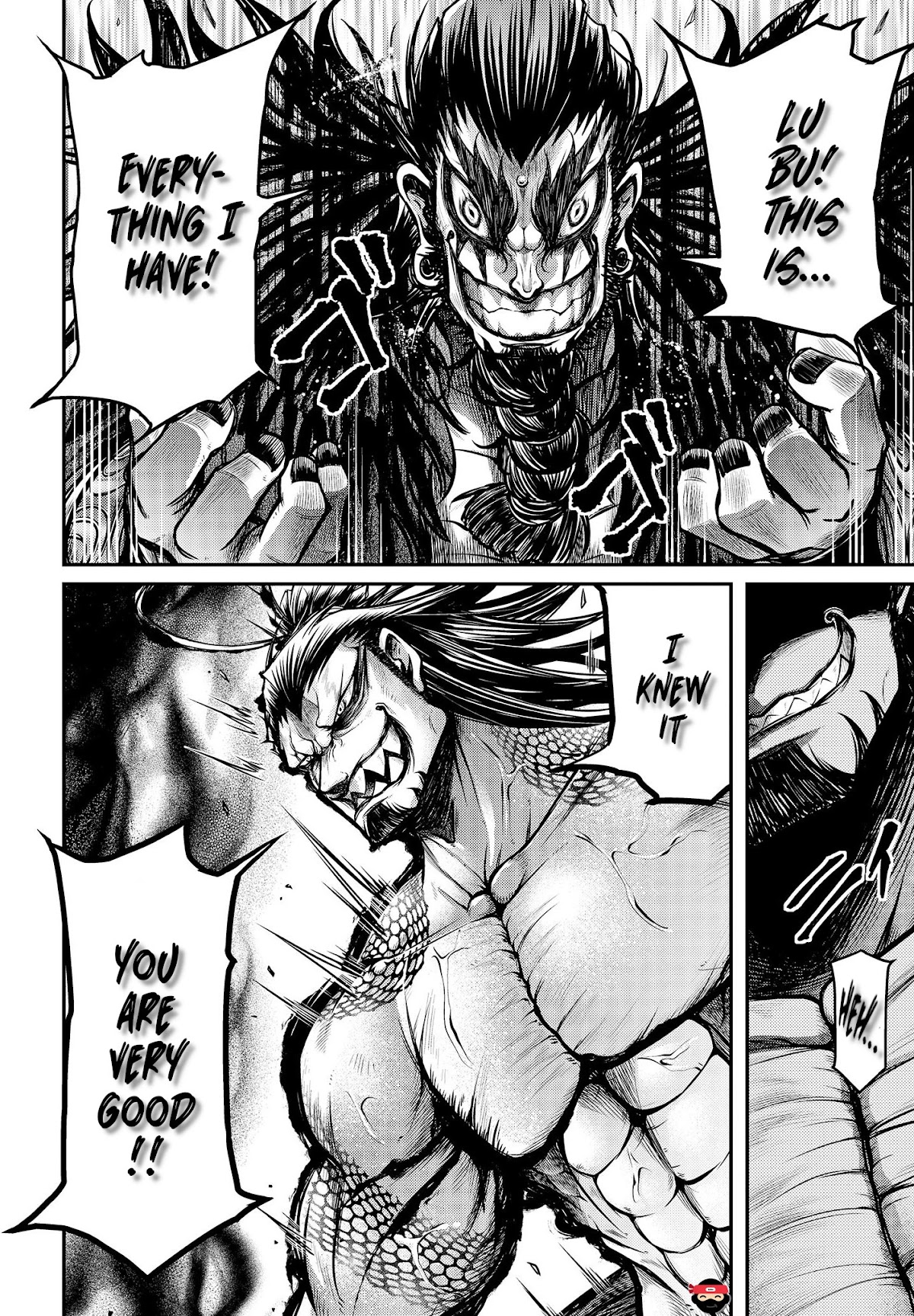 Shuumatsu no Valkyrie: The Legend of Lu Bu Fengxian Chapter 12 page 8 - Chapter 12: The Dragon vs. The Kegai