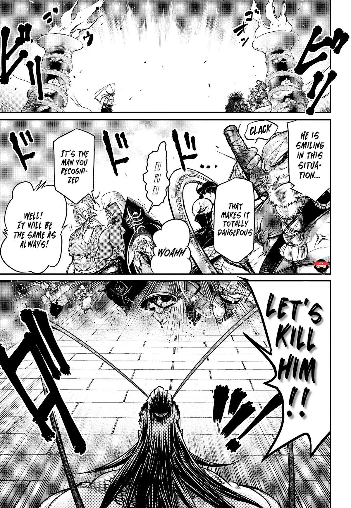 Shuumatsu no Valkyrie: The Legend of Lu Bu Fengxian Chapter 12 page 9 - Chapter 12: The Dragon vs. The Kegai