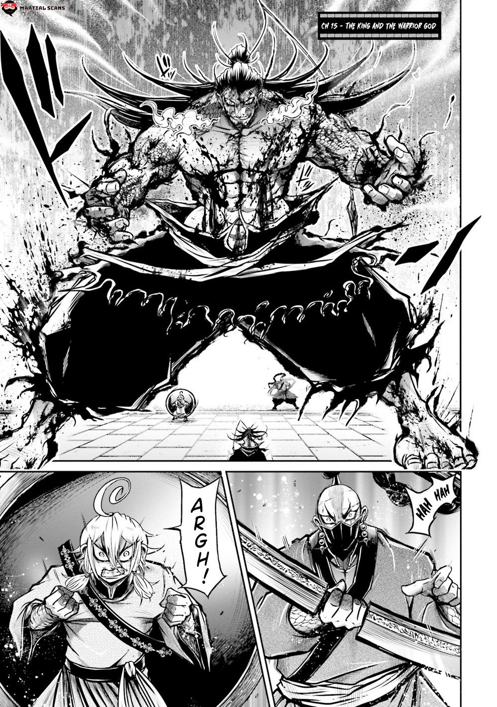 Shuumatsu no Valkyrie: The Legend of Lu Bu Fengxian Chapter 15 page 2 - Chapter 15: The King and The Warrior God