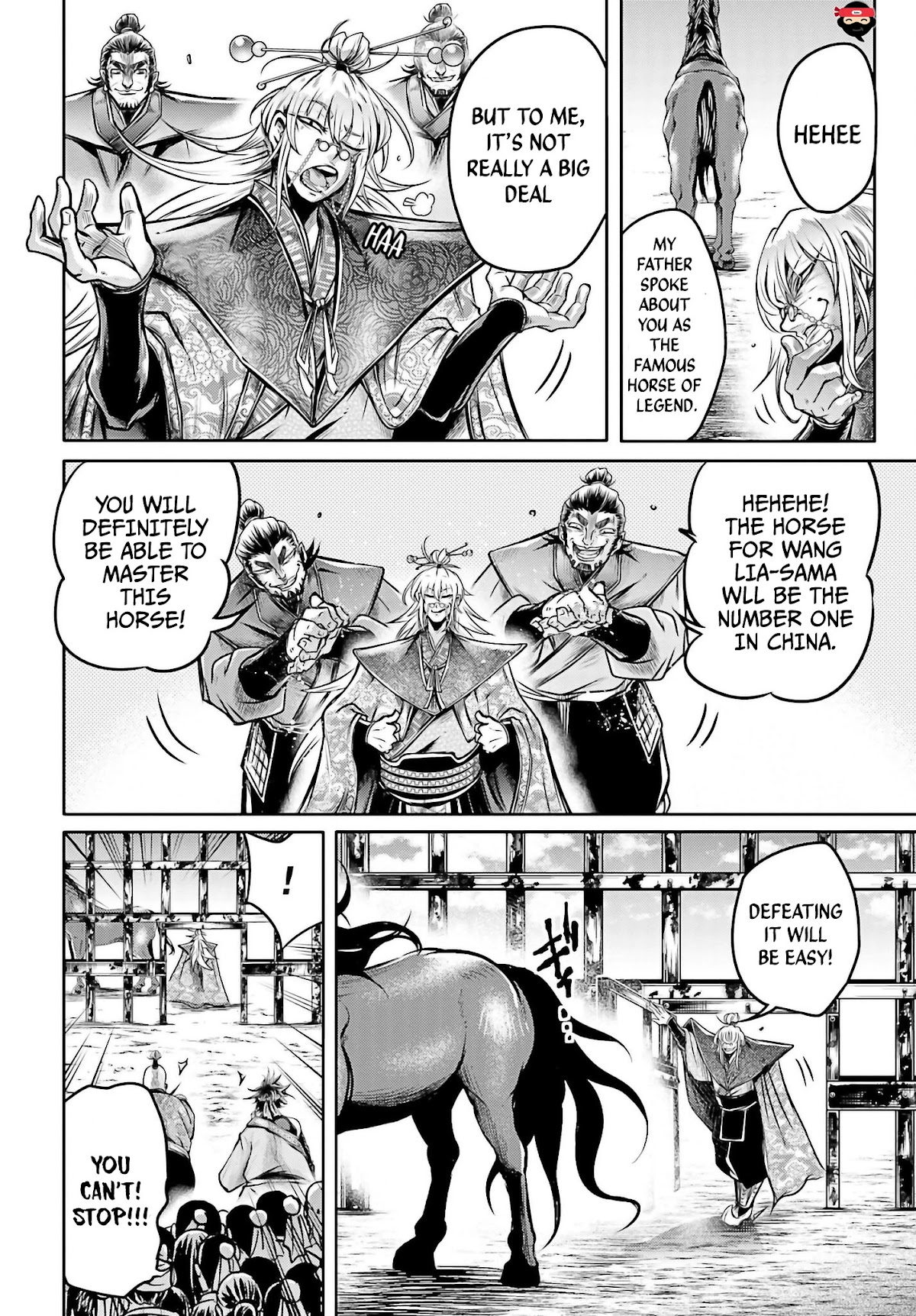 Shuumatsu no Valkyrie: The Legend of Lu Bu Fengxian Chapter 17 page 12 - Chapter 17: Racing against Red Hare pt.1