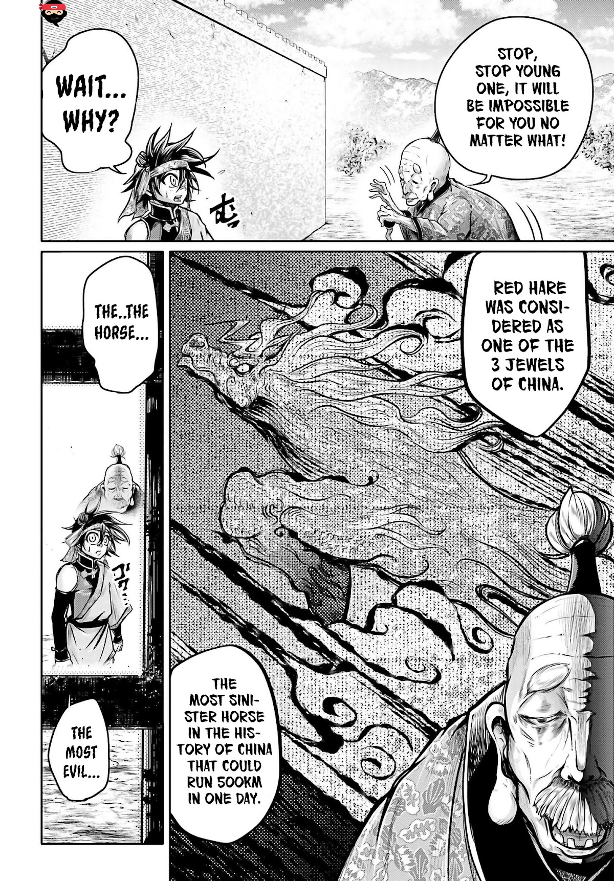 Shuumatsu no Valkyrie: The Legend of Lu Bu Fengxian Chapter 17 page 8 - Chapter 17: Racing against Red Hare pt.1