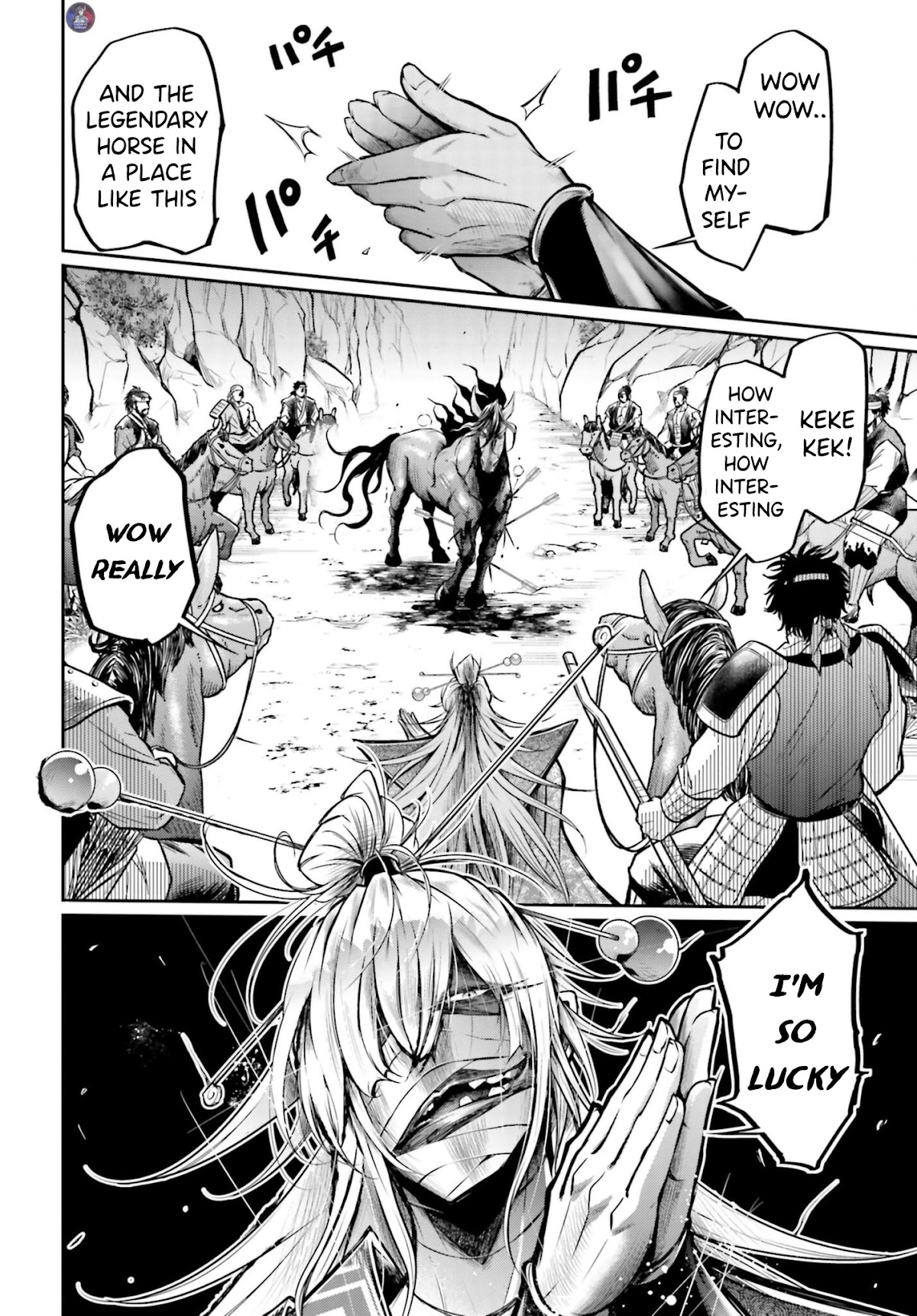 Shuumatsu no Valkyrie: The Legend of Lu Bu Fengxian Chapter 18 page 12 - Chapter 18: Racing against Red Hare pt.2