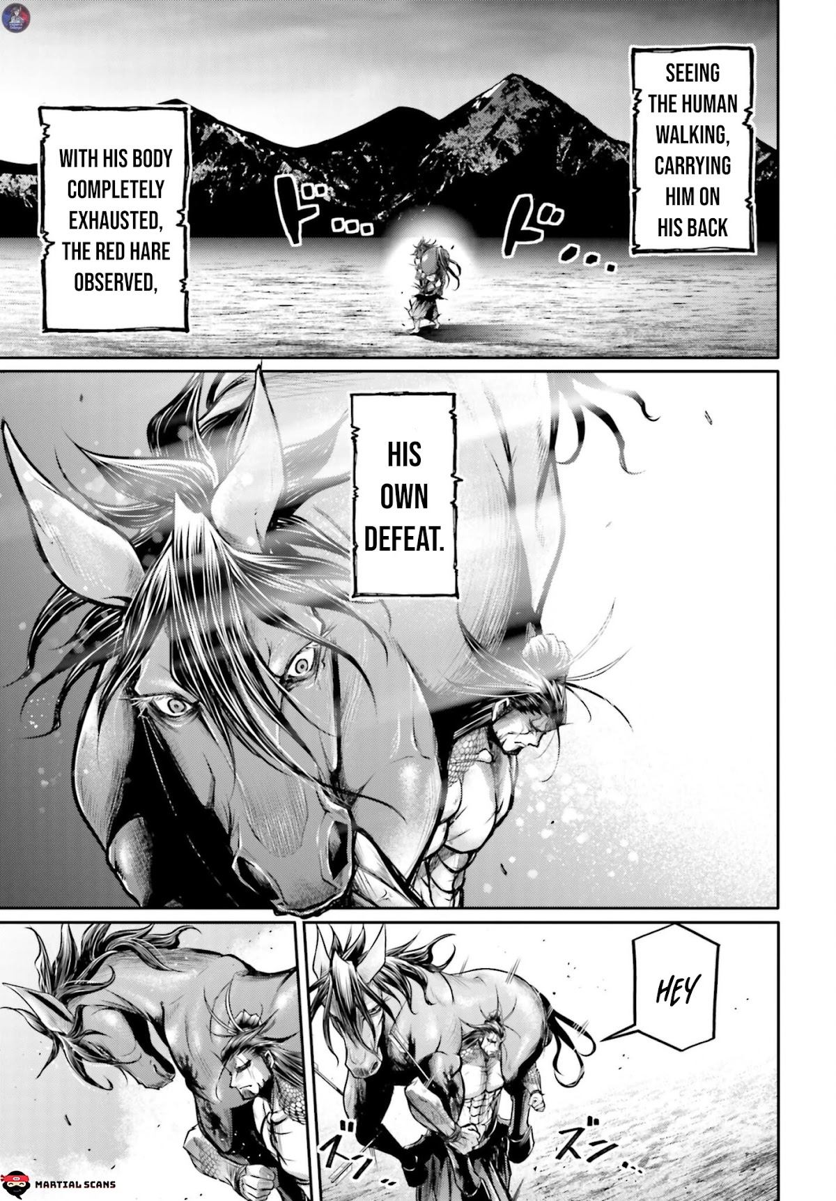 Shuumatsu no Valkyrie: The Legend of Lu Bu Fengxian Chapter 18 page 23 - Chapter 18: Racing against Red Hare pt.2