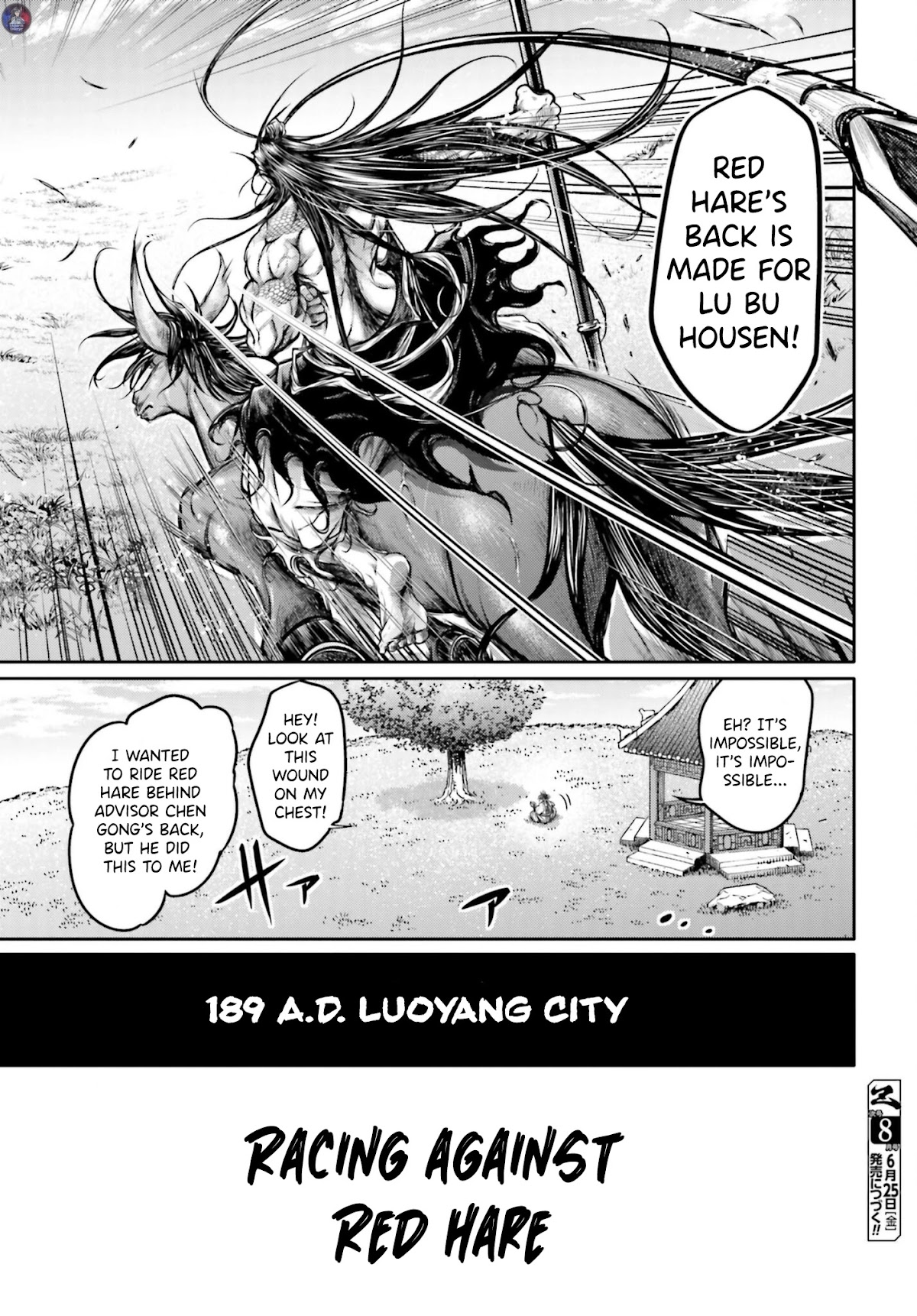 Shuumatsu no Valkyrie: The Legend of Lu Bu Fengxian Chapter 18 page 27 - Chapter 18: Racing against Red Hare pt.2