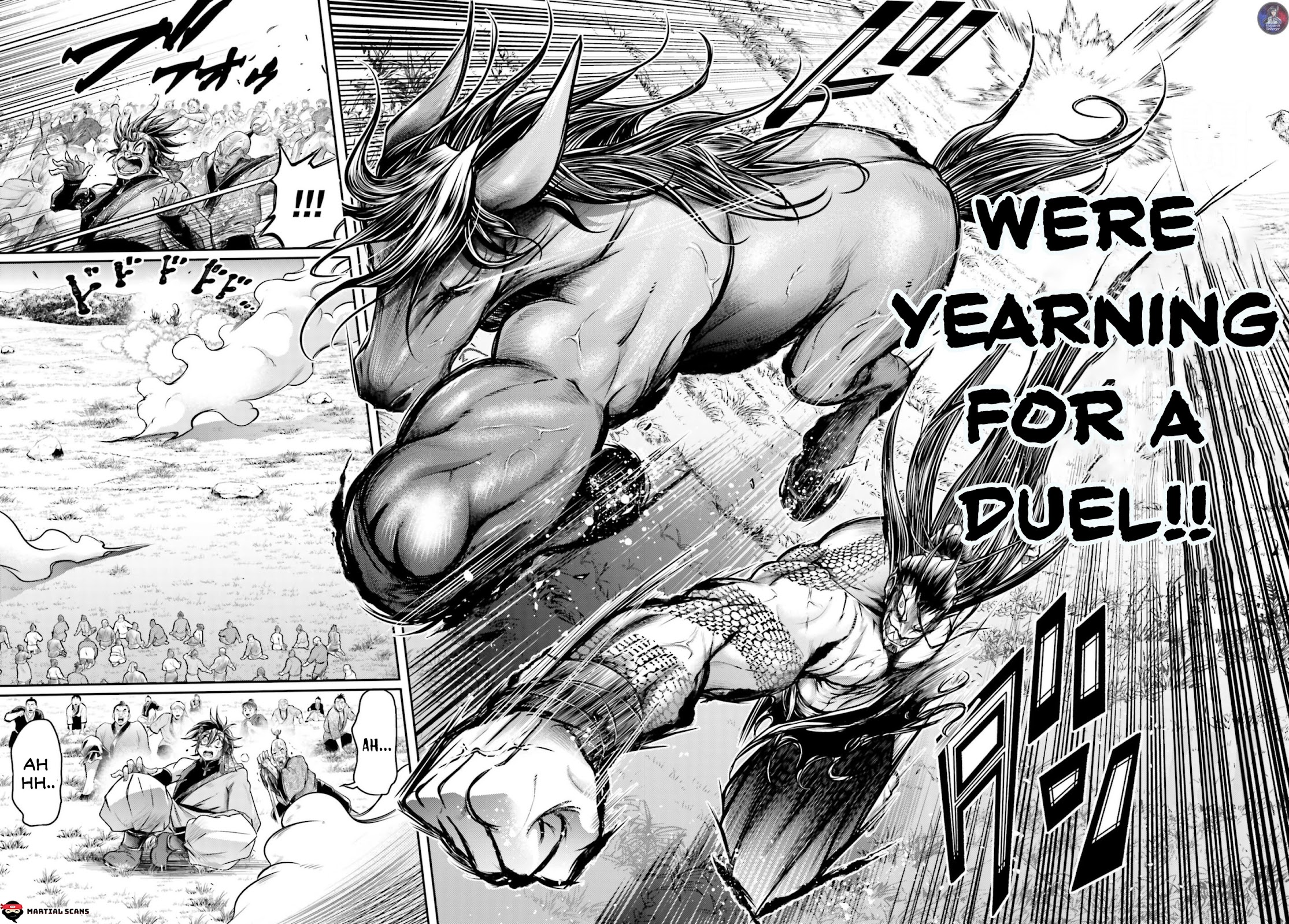 Shuumatsu no Valkyrie: The Legend of Lu Bu Fengxian Chapter 18 page 5 - Chapter 18: Racing against Red Hare pt.2