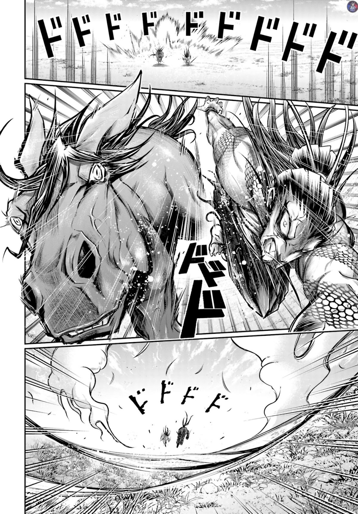 Shuumatsu no Valkyrie: The Legend of Lu Bu Fengxian Chapter 18 page 6 - Chapter 18: Racing against Red Hare pt.2
