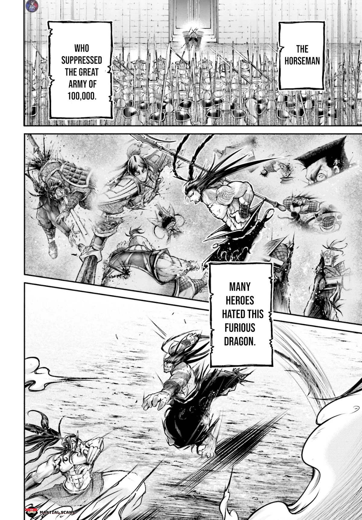 Shuumatsu no Valkyrie: The Legend of Lu Bu Fengxian Chapter 19 page 3 - Chapter 19: The Cry of The Lonely Dragon Pt.1