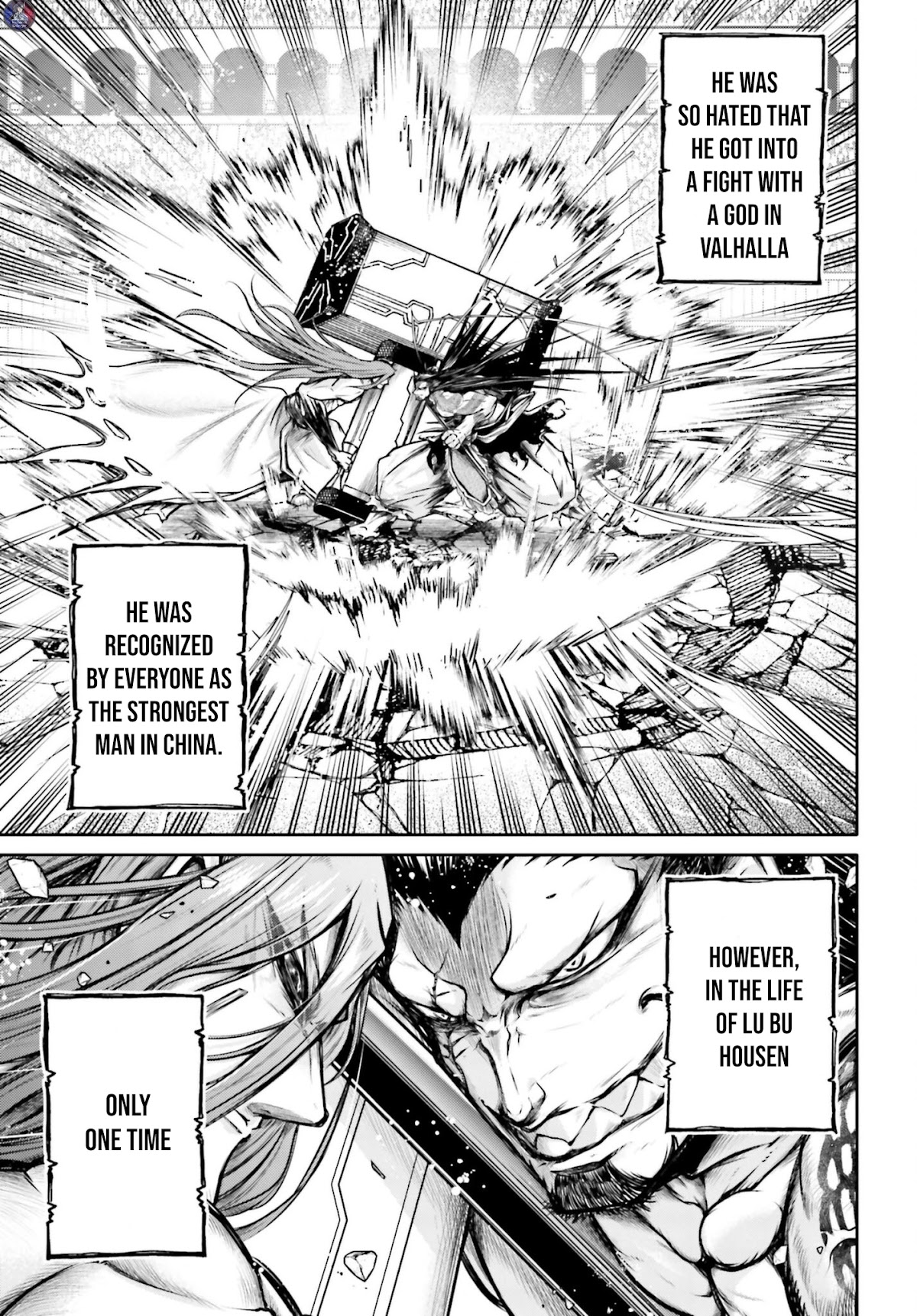 Shuumatsu no Valkyrie: The Legend of Lu Bu Fengxian Chapter 19 page 4 - Chapter 19: The Cry of The Lonely Dragon Pt.1