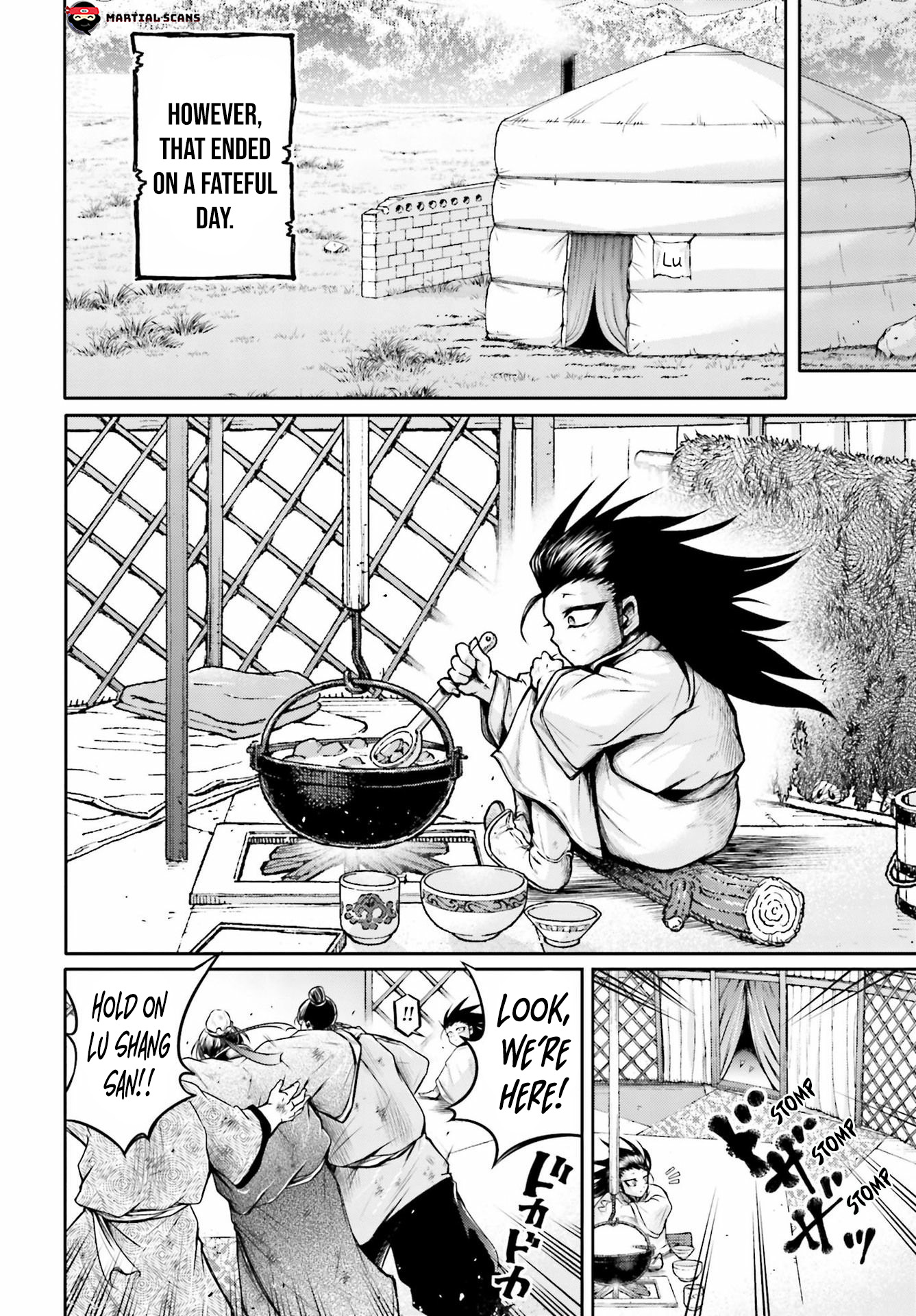 Shuumatsu no Valkyrie: The Legend of Lu Bu Fengxian Chapter 20 page 5 - Chapter 20: The Cry of The Lonely Dragon Pt.2