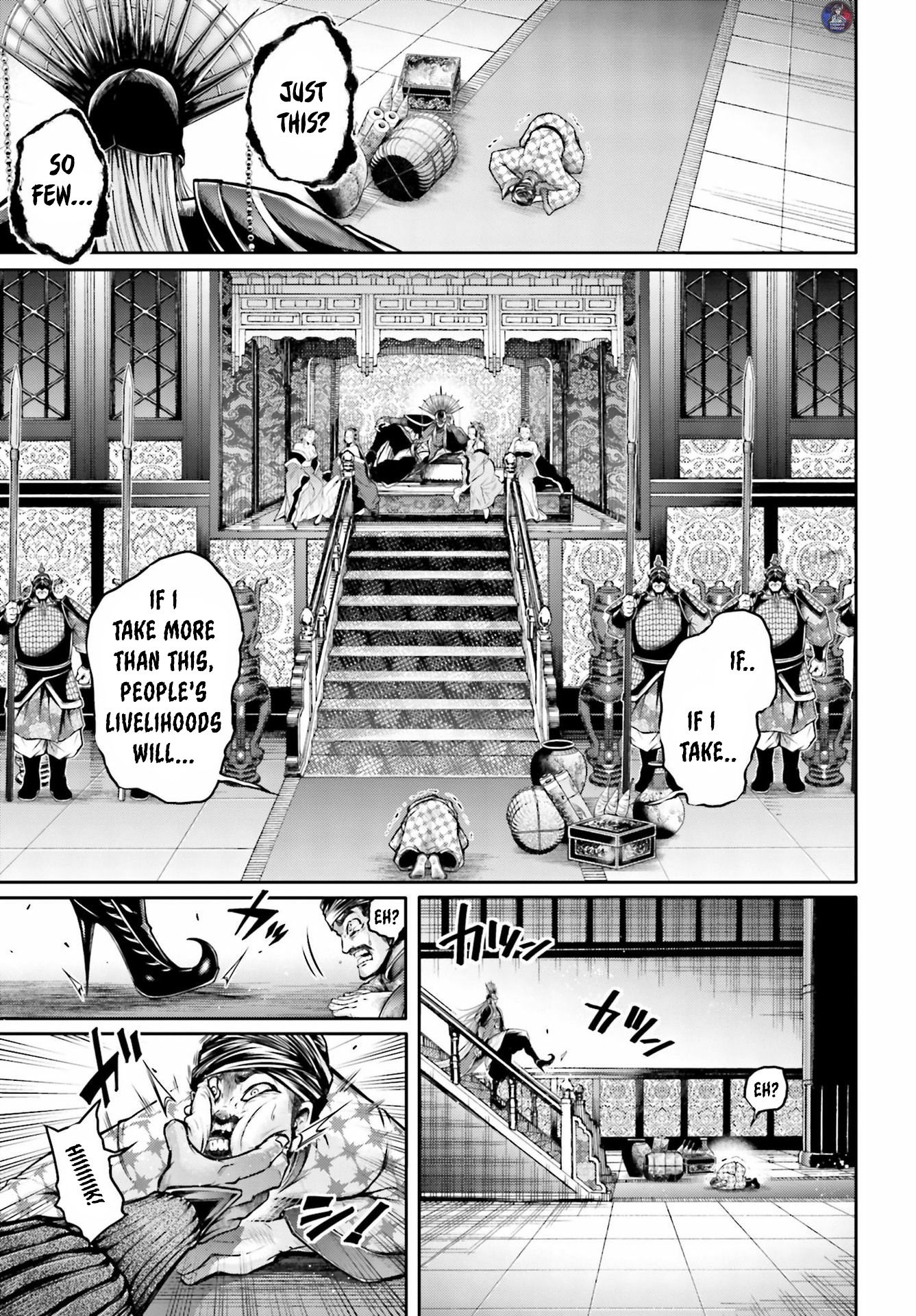 Shuumatsu no Valkyrie: The Legend of Lu Bu Fengxian Chapter 20 page 8 - Chapter 20: The Cry of The Lonely Dragon Pt.2