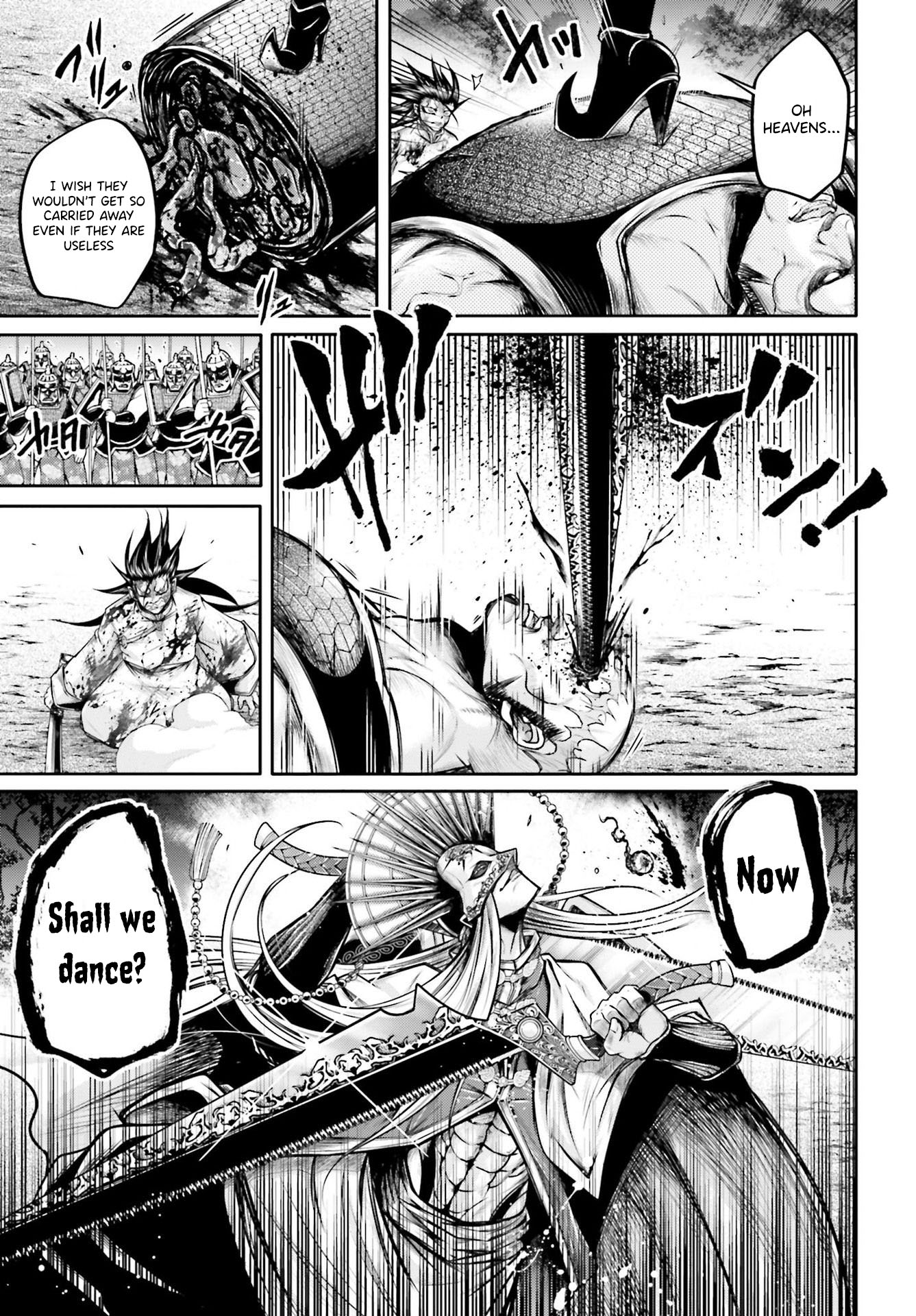 Shuumatsu no Valkyrie: The Legend of Lu Bu Fengxian Chapter 23 page 10 - Chapter 23: Dance of the Dragon