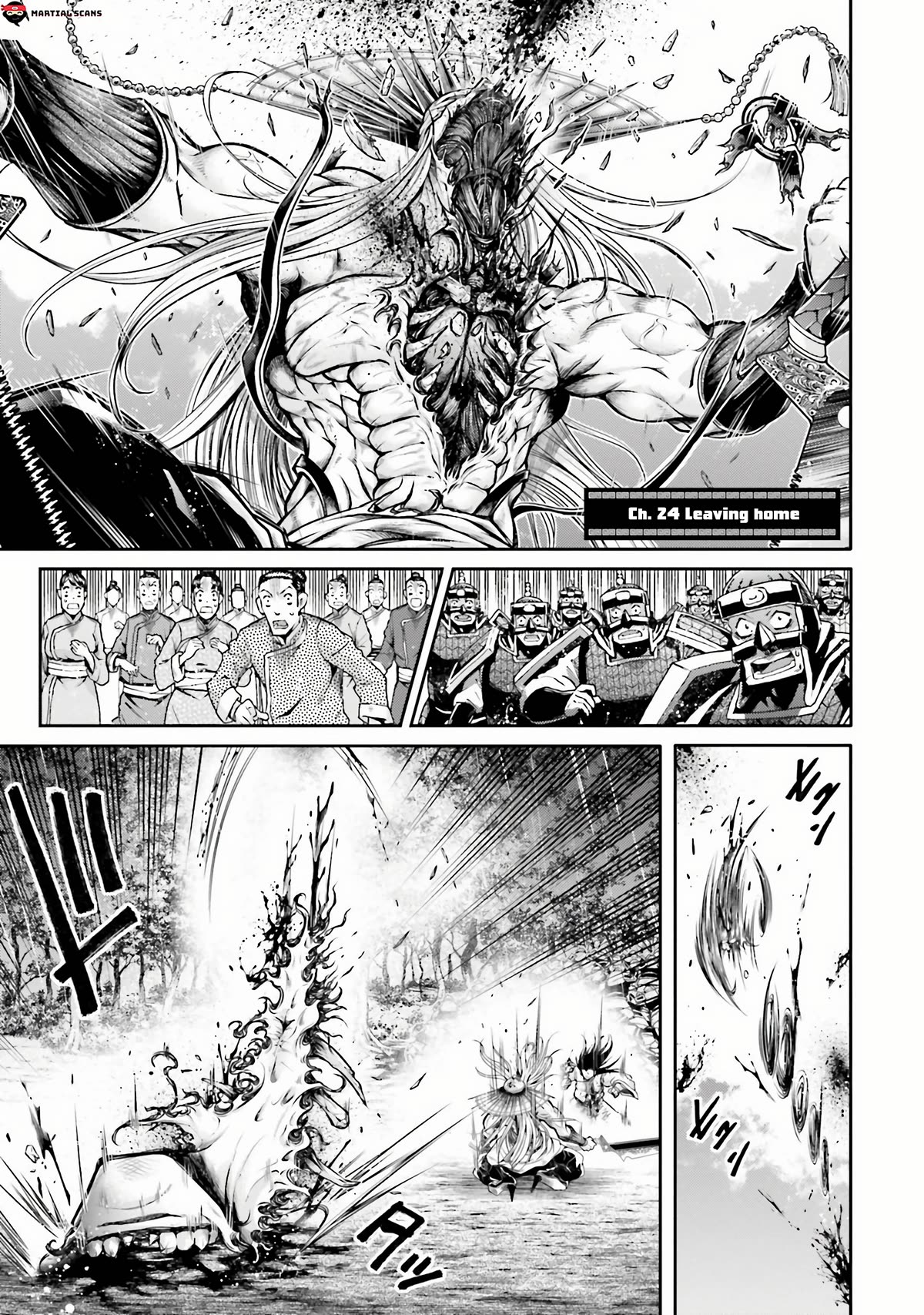Shuumatsu no Valkyrie: The Legend of Lu Bu Fengxian Chapter 24 page 2 - Chapter 24: Leaving Home