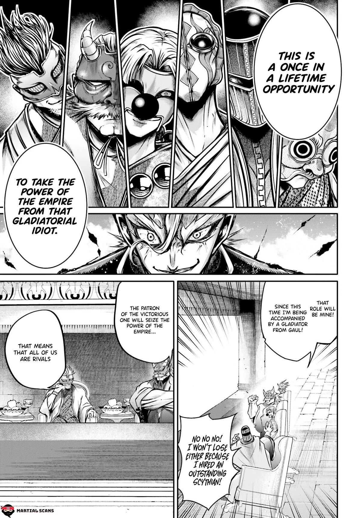 Shuumatsu no Valkyrie: The Legend of Lu Bu Fengxian Chapter 26 page 24 - Chapter 26: The Barbarian