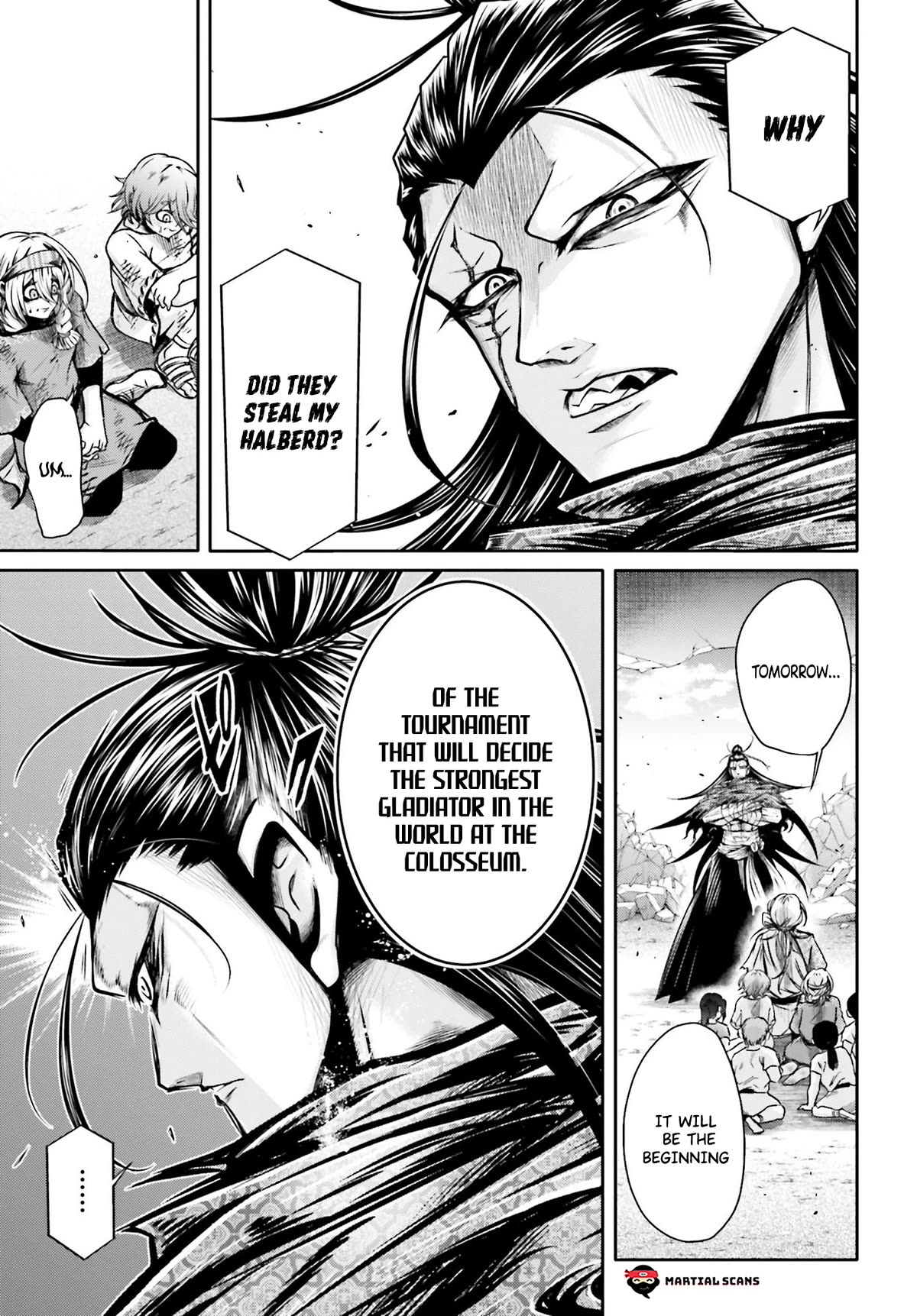 Shuumatsu no Valkyrie: The Legend of Lu Bu Fengxian Chapter 26 page 4 - Chapter 26: The Barbarian