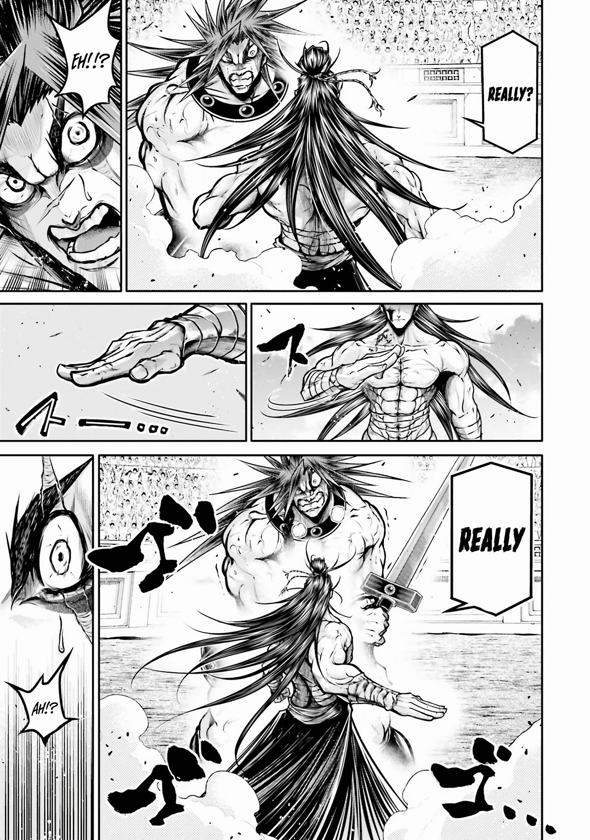 Shuumatsu no Valkyrie: The Legend of Lu Bu Fengxian Chapter 28 page 18 - Chapter 28: The hero vs The barbarian