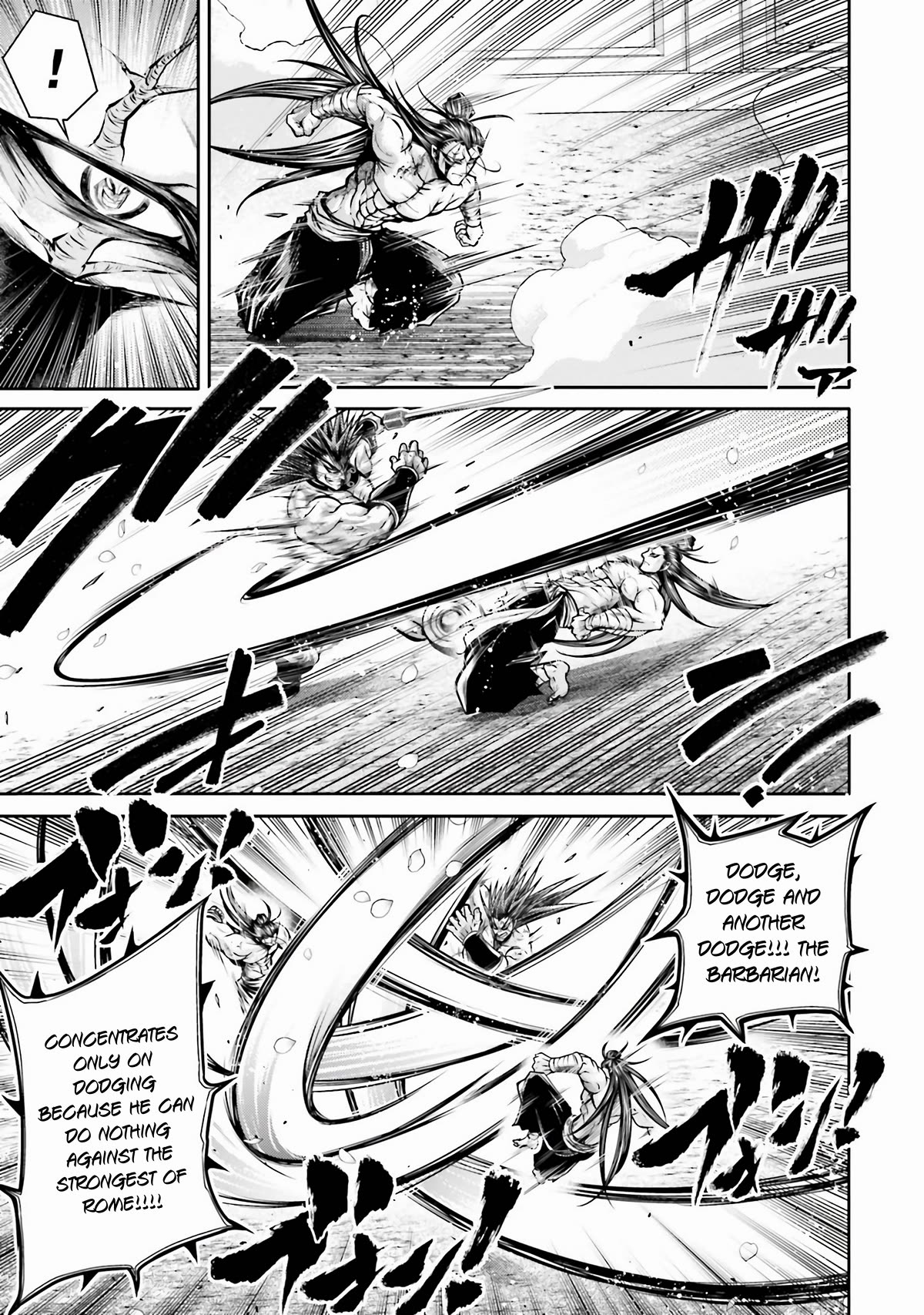 Shuumatsu no Valkyrie: The Legend of Lu Bu Fengxian Chapter 28 page 8 - Chapter 28: The hero vs The barbarian