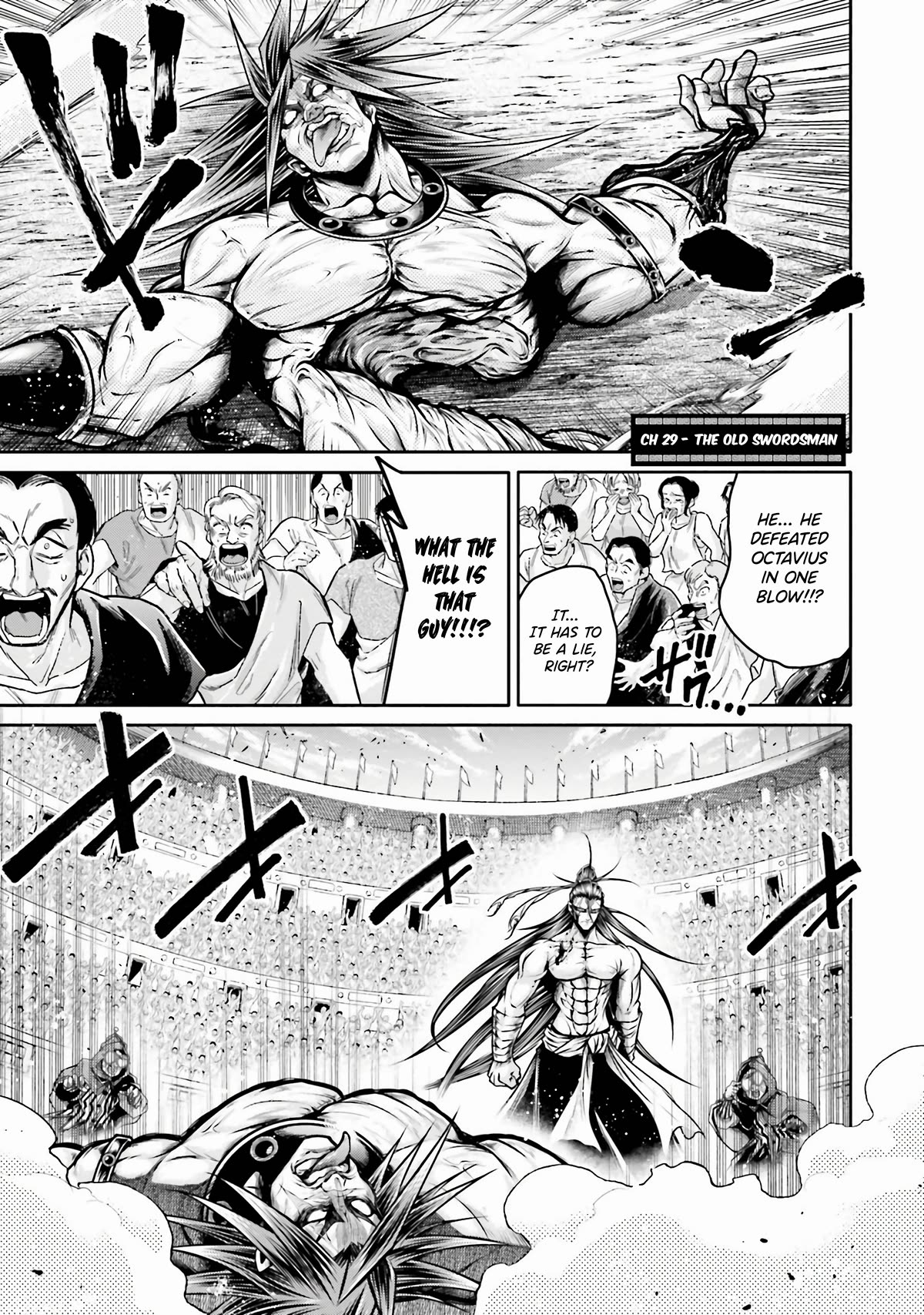 Shuumatsu no Valkyrie: The Legend of Lu Bu Fengxian Chapter 29 page 2 - Chapter 29: The Old Swordsman