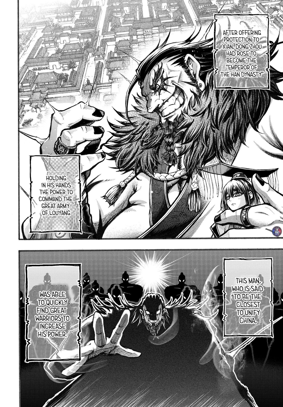 Shuumatsu no Valkyrie: The Legend of Lu Bu Fengxian Chapter 3 page 10 - Chapter 3: The Flying General vs The Tyrannical Emperor