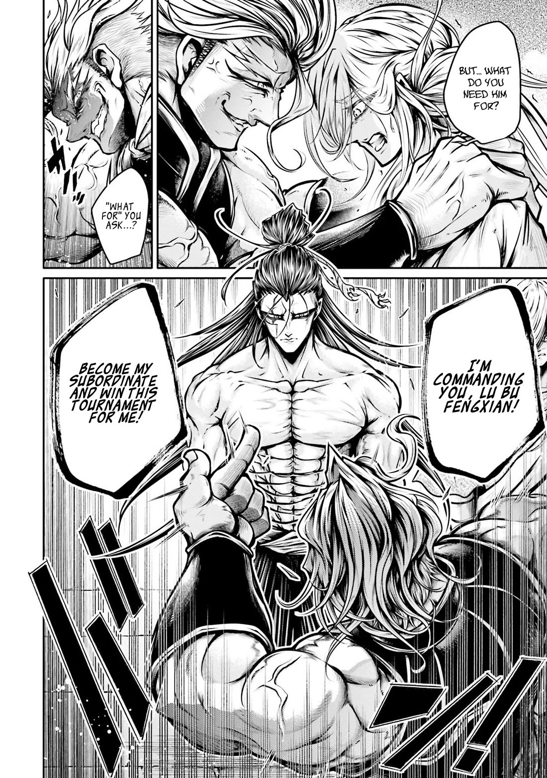 Shuumatsu no Valkyrie: The Legend of Lu Bu Fengxian Chapter 30 page 8 - Chapter 30: Strong Heart