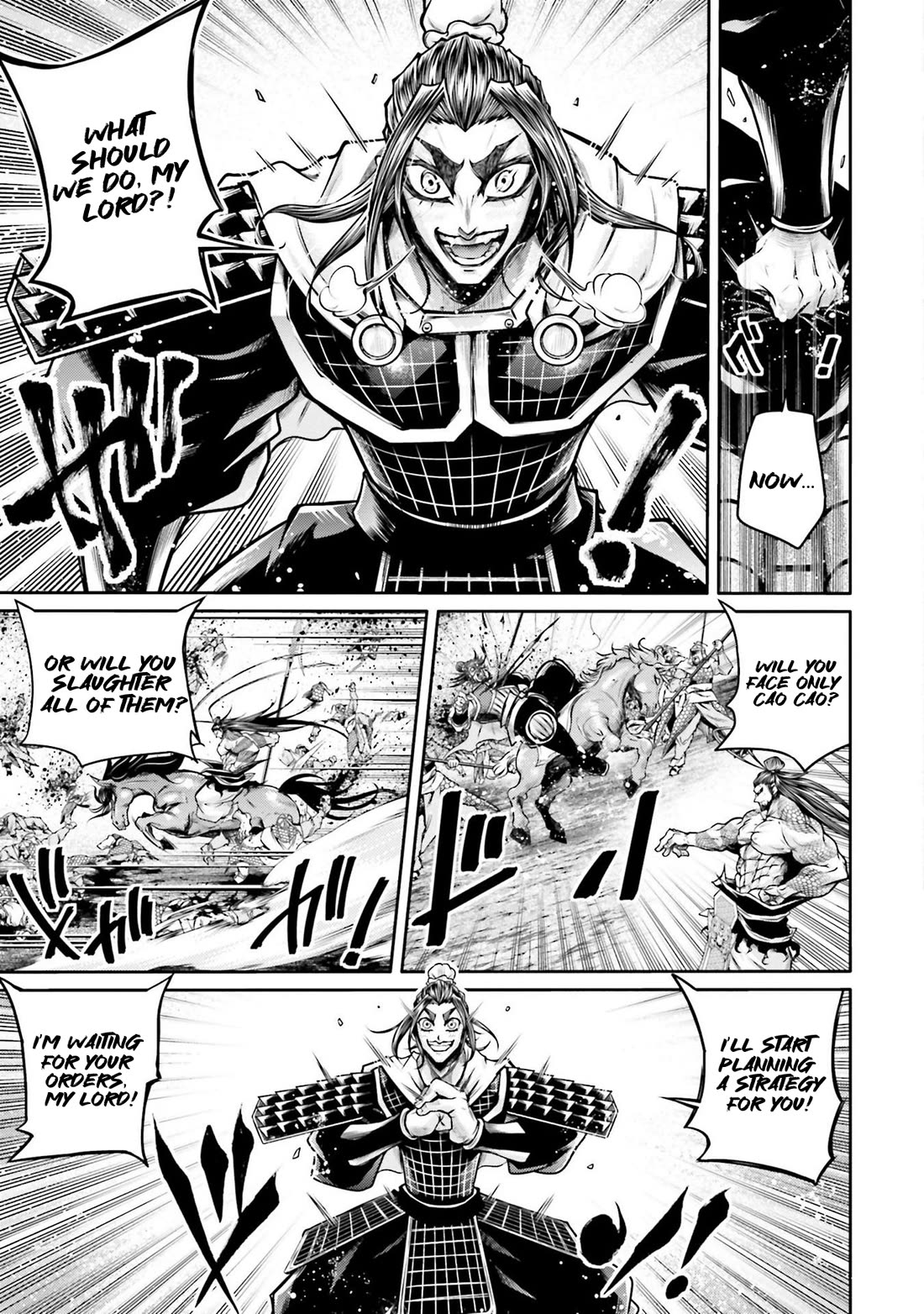 Shuumatsu no Valkyrie: The Legend of Lu Bu Fengxian Chapter 36 page 8 - Chapter 36: Those Who Conquer the Heavens
