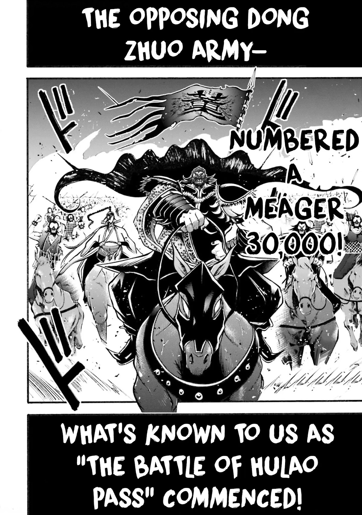 Shuumatsu no Valkyrie: The Legend of Lu Bu Fengxian Chapter 4 page 6 - Chapter 4: Battle of Hulao Pass