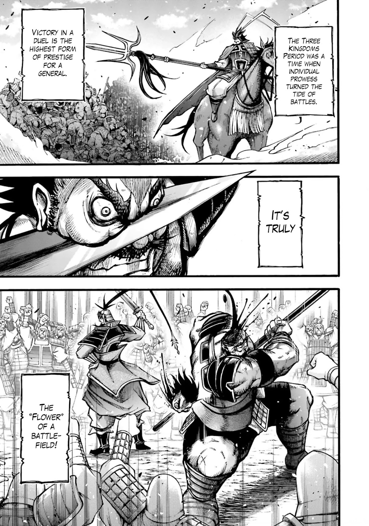 Shuumatsu no Valkyrie: The Legend of Lu Bu Fengxian Chapter 6 page 4 - Chapter 6: Duel - In Fang Yue's Case