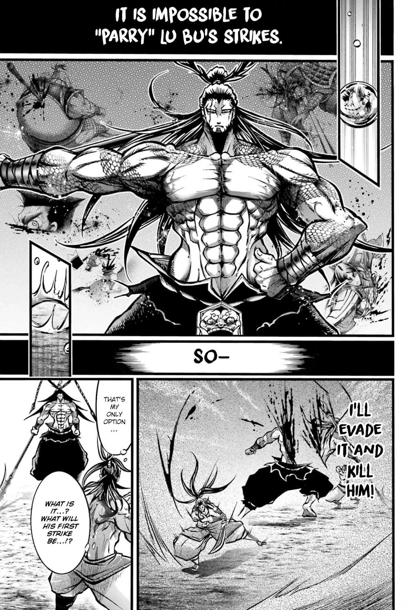Shuumatsu no Valkyrie: The Legend of Lu Bu Fengxian Chapter 8 page 14 - Chapter 8: Duel - In Sun Jian's Case