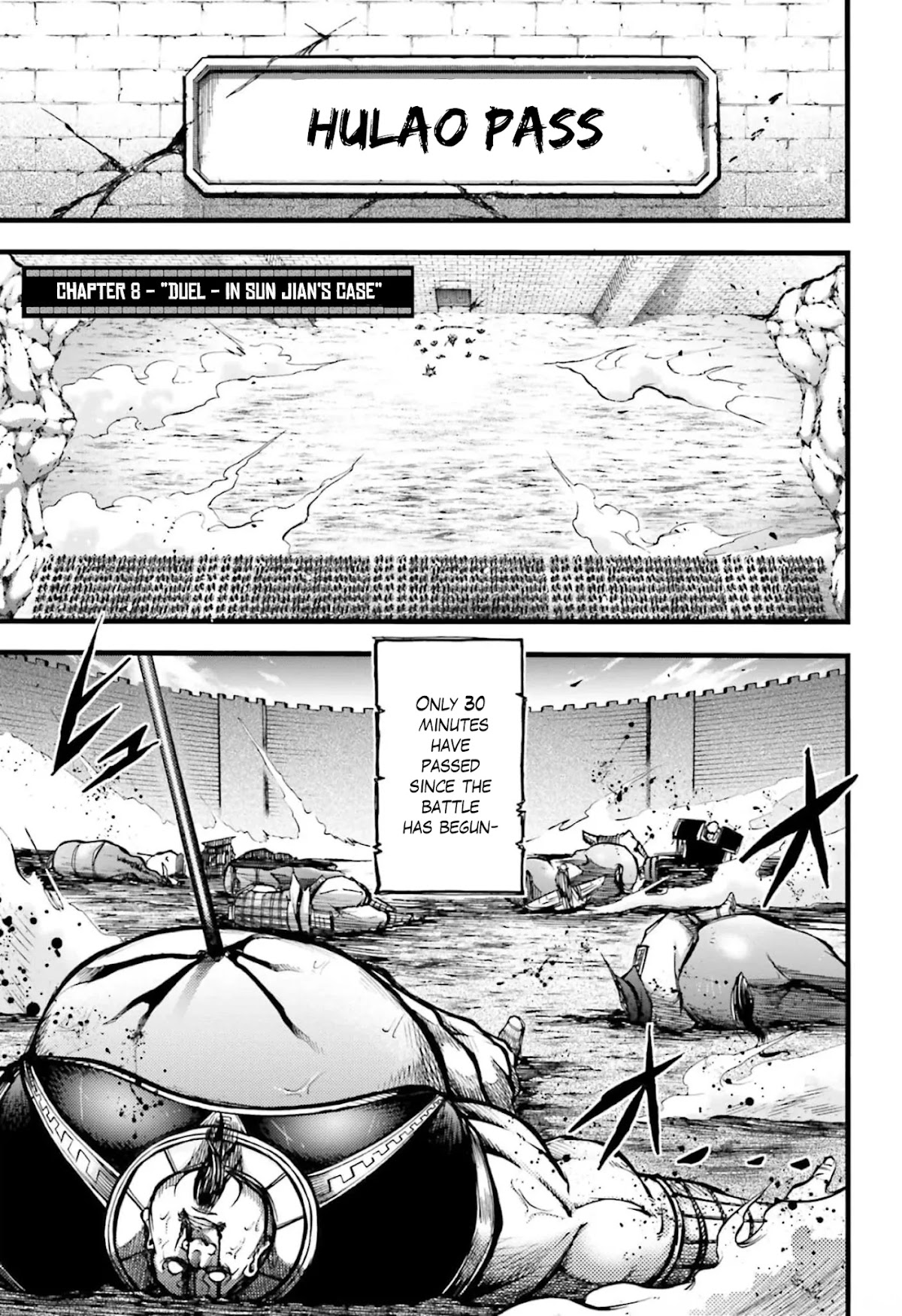 Shuumatsu no Valkyrie: The Legend of Lu Bu Fengxian Chapter 8 page 2 - Chapter 8: Duel - In Sun Jian's Case