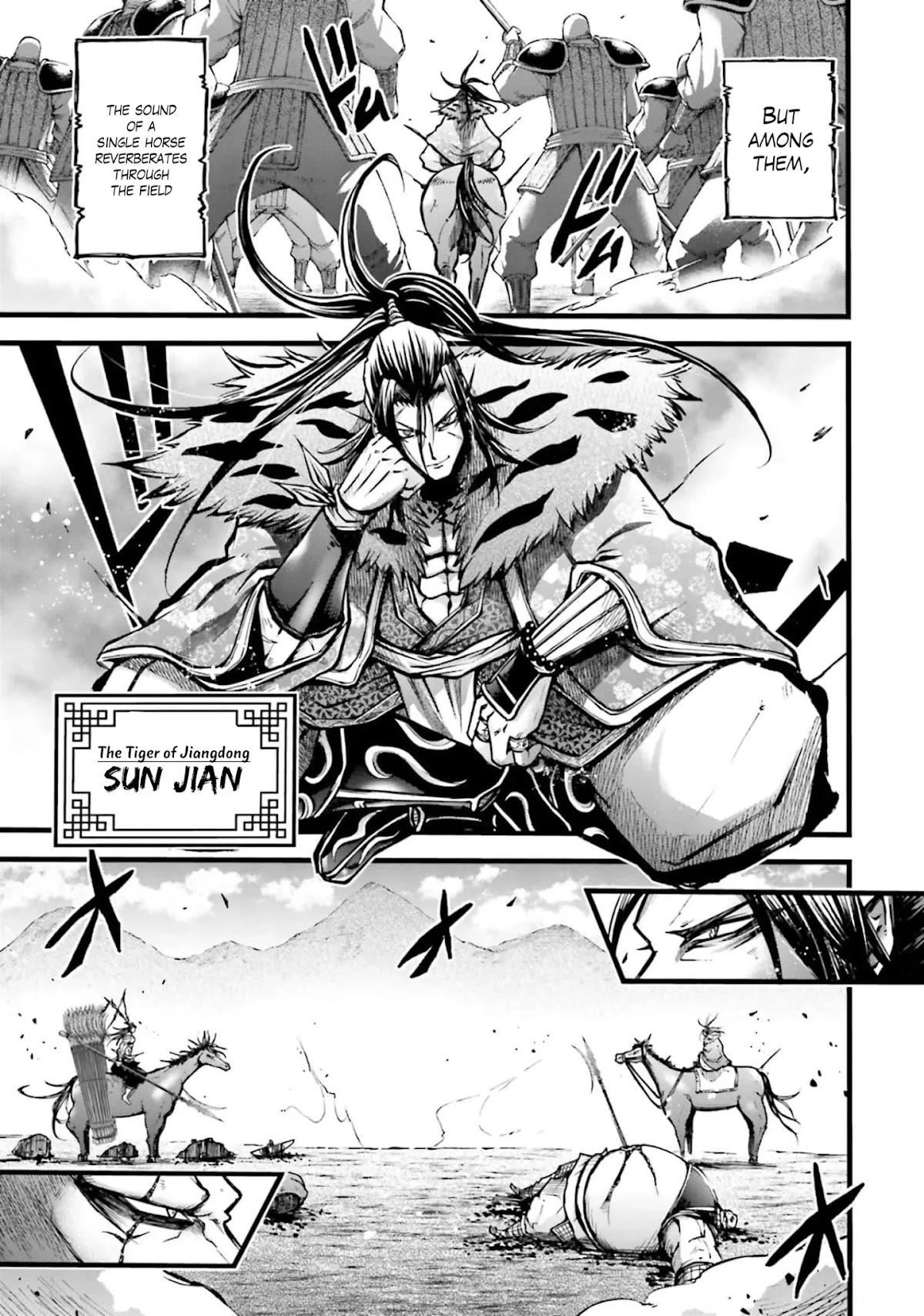 Shuumatsu no Valkyrie: The Legend of Lu Bu Fengxian Chapter 8 page 4 - Chapter 8: Duel - In Sun Jian's Case