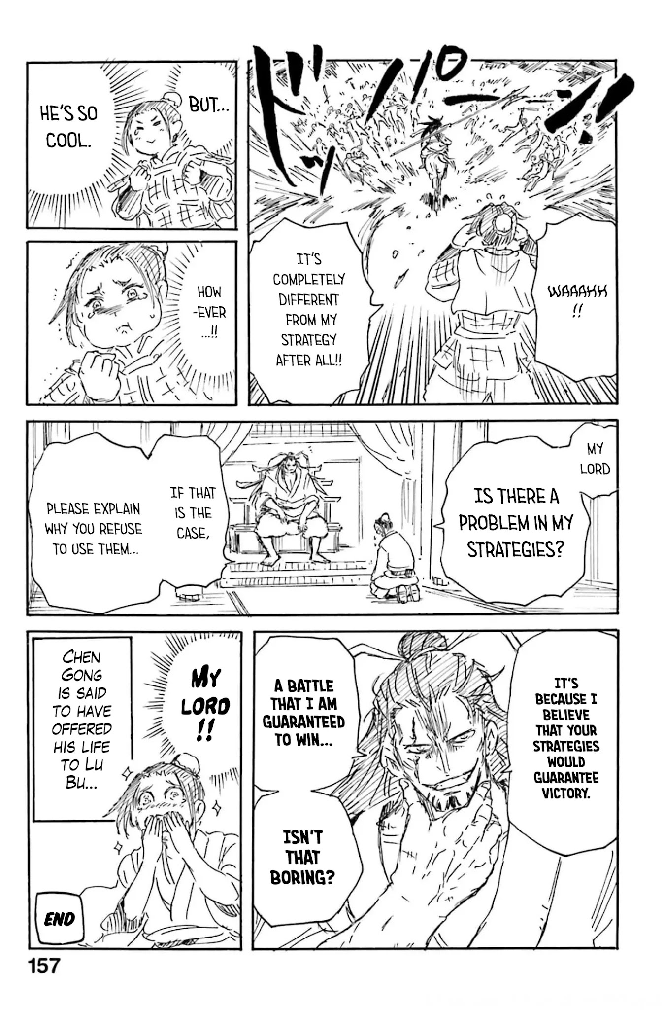 Shuumatsu no Valkyrie: The Legend of Lu Bu Fengxian Chapter 8 page 40 - Chapter 8: Duel - In Sun Jian's Case