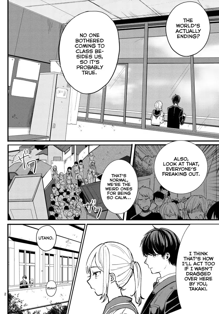 Shuumatsu wa Aoi Haru Chapter 0 page 2 - Chapter 0: Oneshot