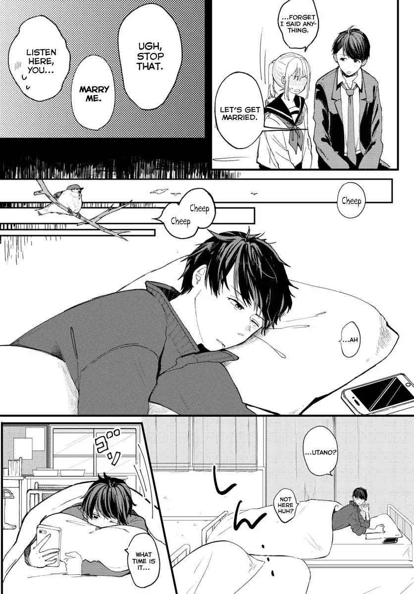 Shuumatsu wa Aoi Haru Chapter 0 page 9 - Chapter 0: Oneshot