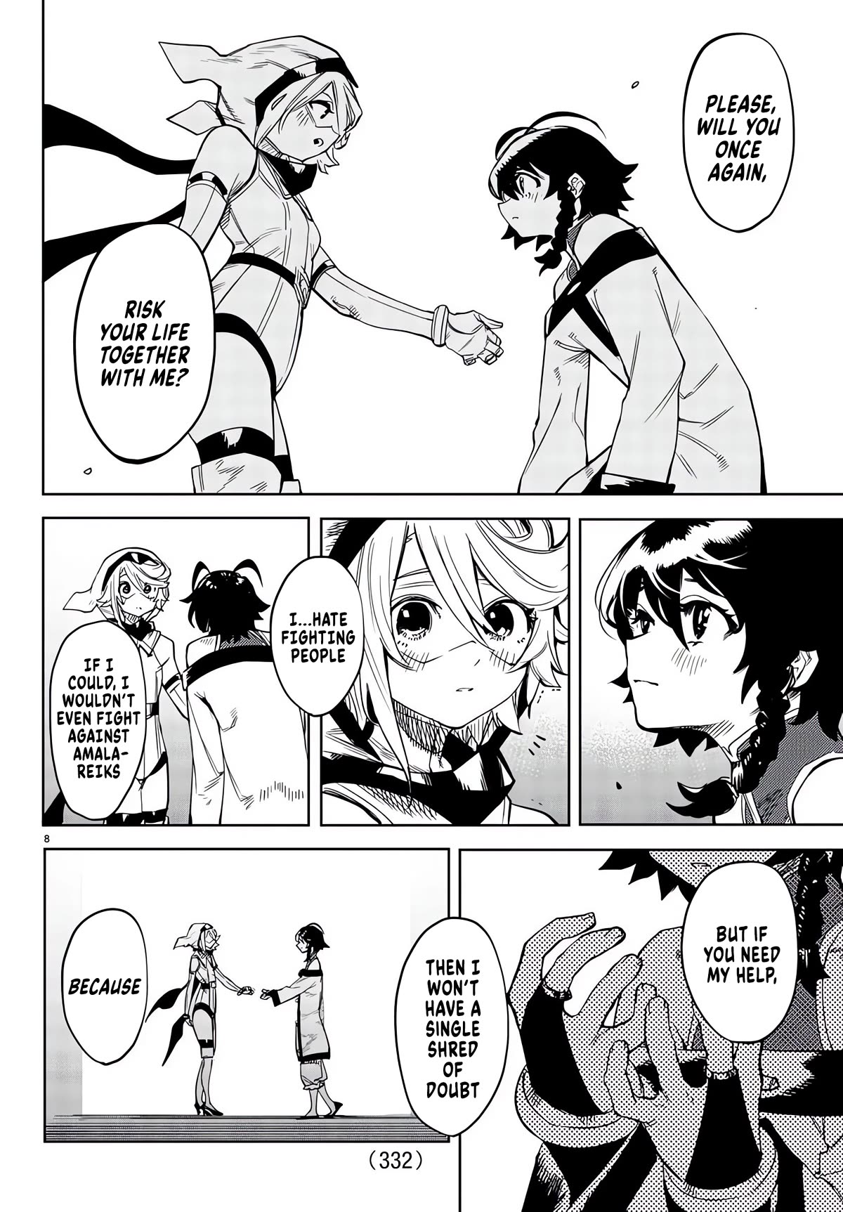 SHY Chapter 105 page 8 - Chapter 105: Adults Who Know No War