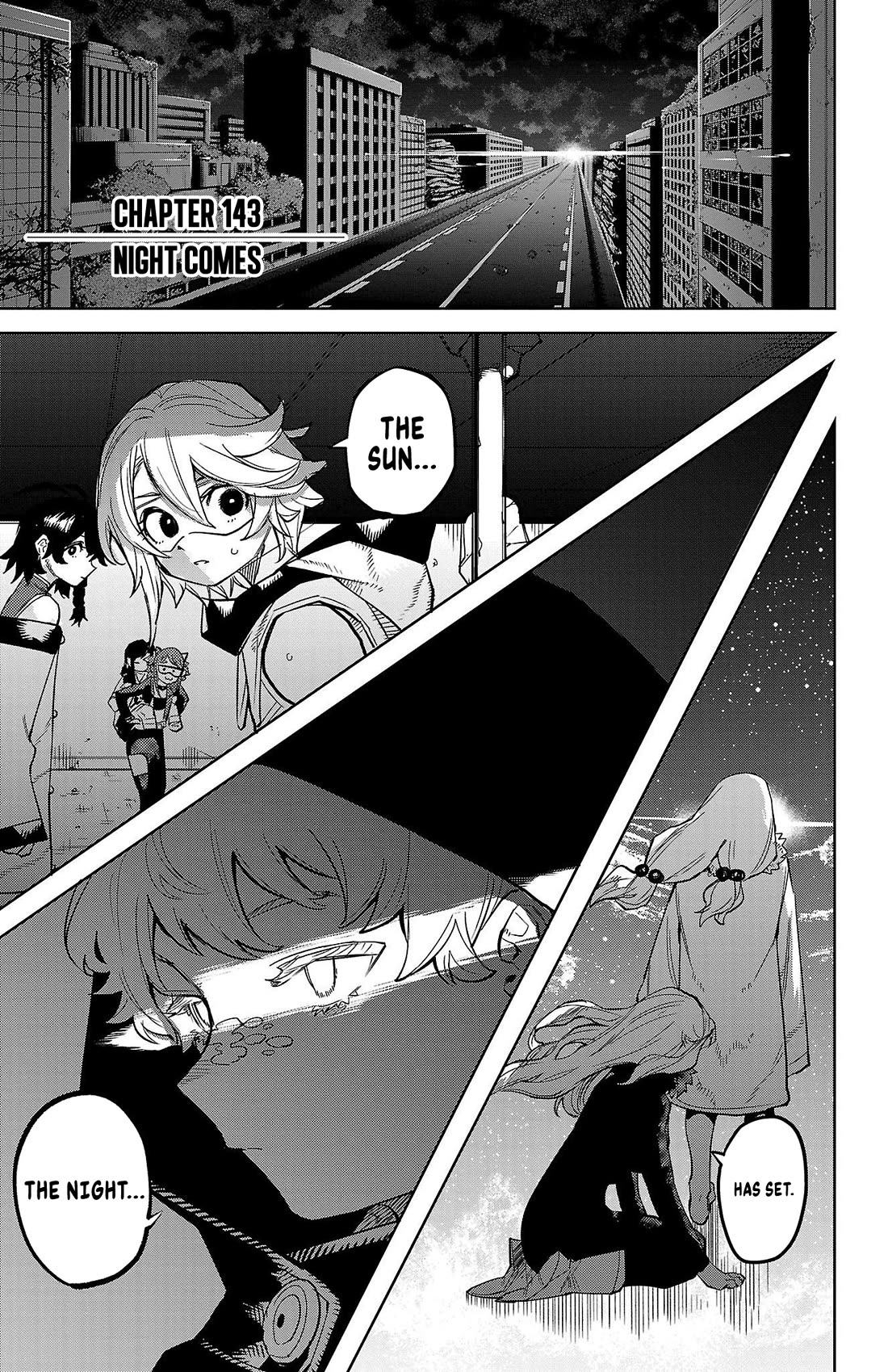 SHY Chapter 143 page 1 - Chapter 143: Night Comes