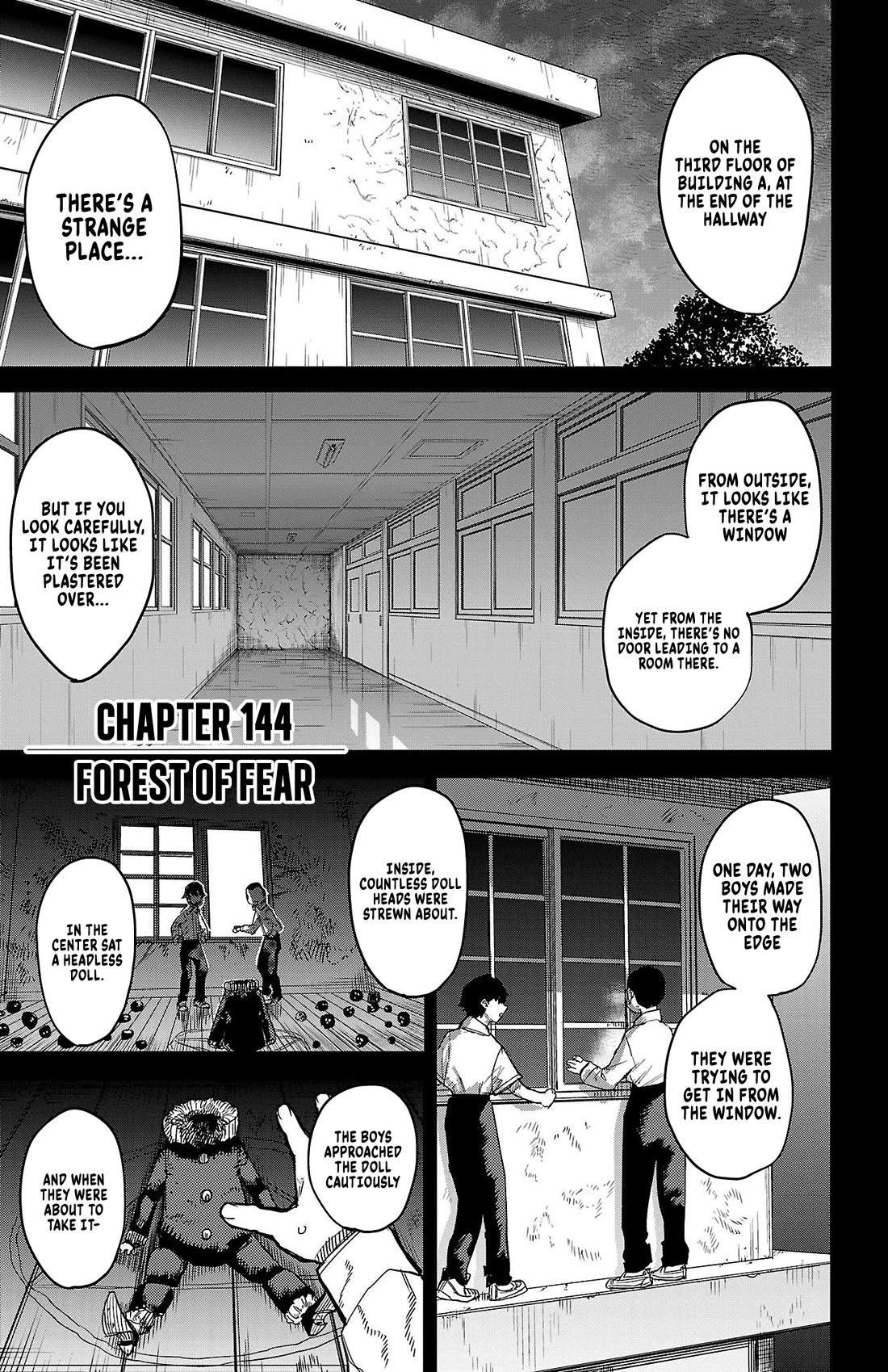 SHY Chapter 144 page 1 - Chapter 144: Forest of Fear
