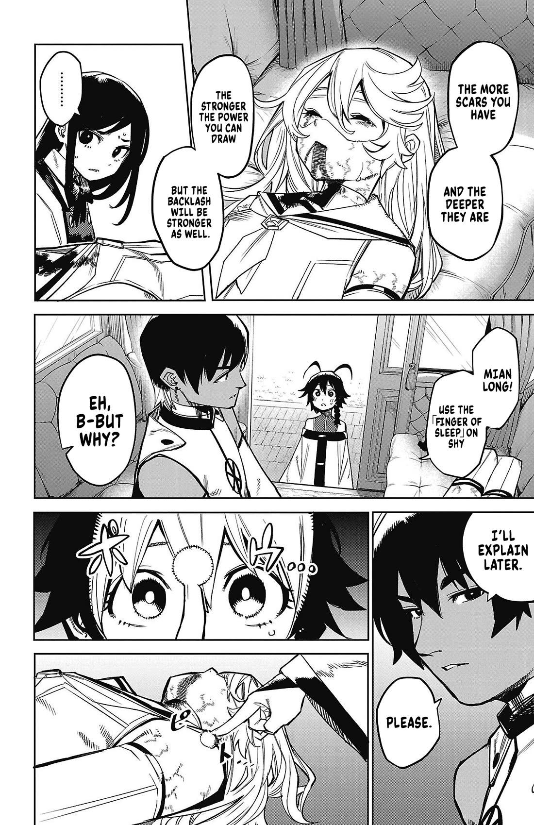 SHY Chapter 158 page 9 - Chapter 158: Scars and Sleep