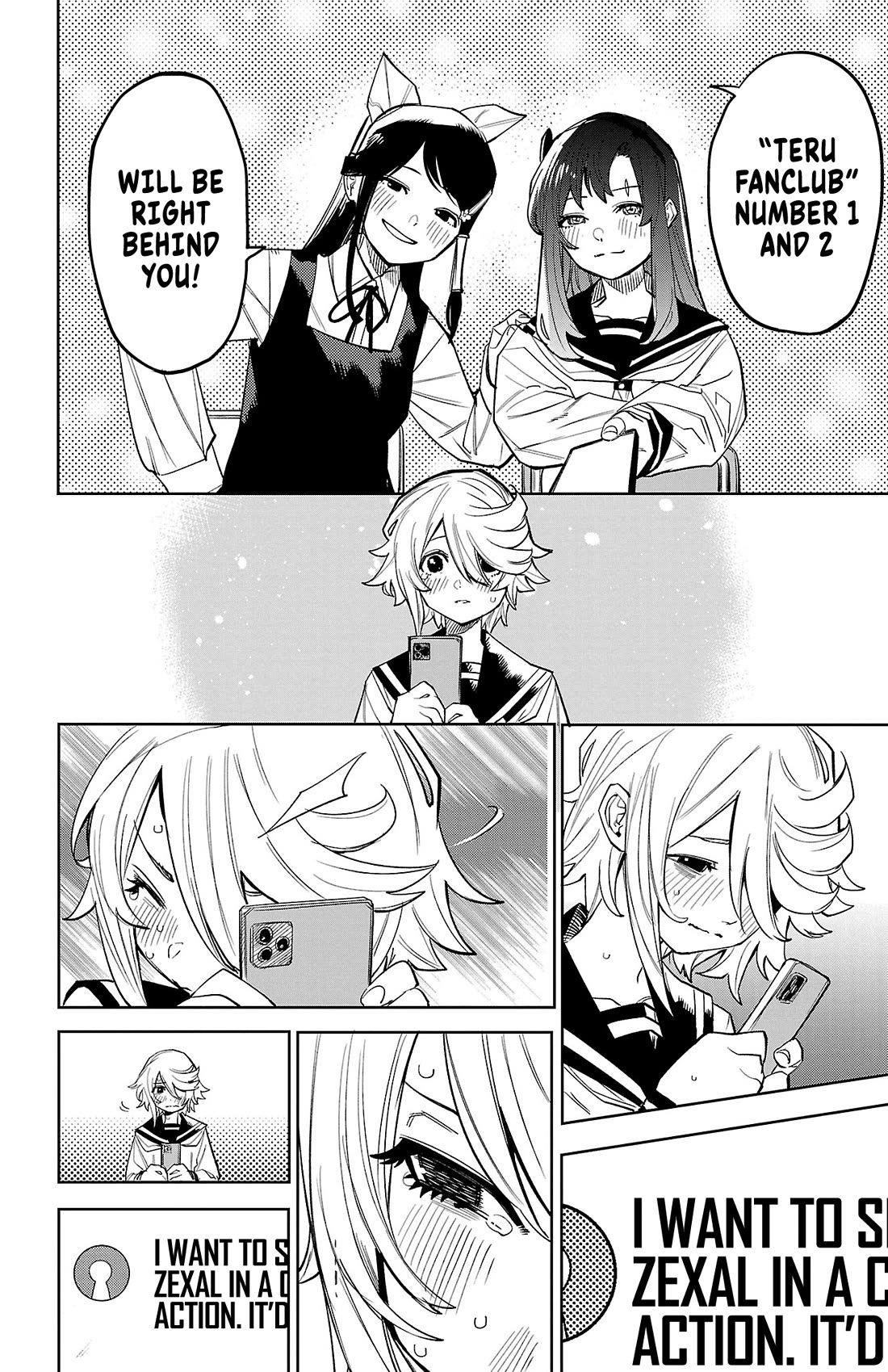 SHY Chapter 164 page 11 - Chapter 164: Smartphone for the Heart!