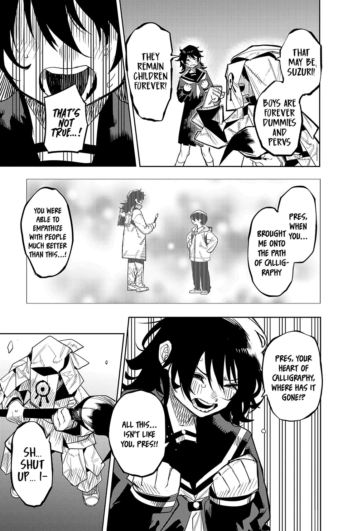 SHY Chapter 182 page 14 - Chapter 182: Here Comes Calligraphy Man