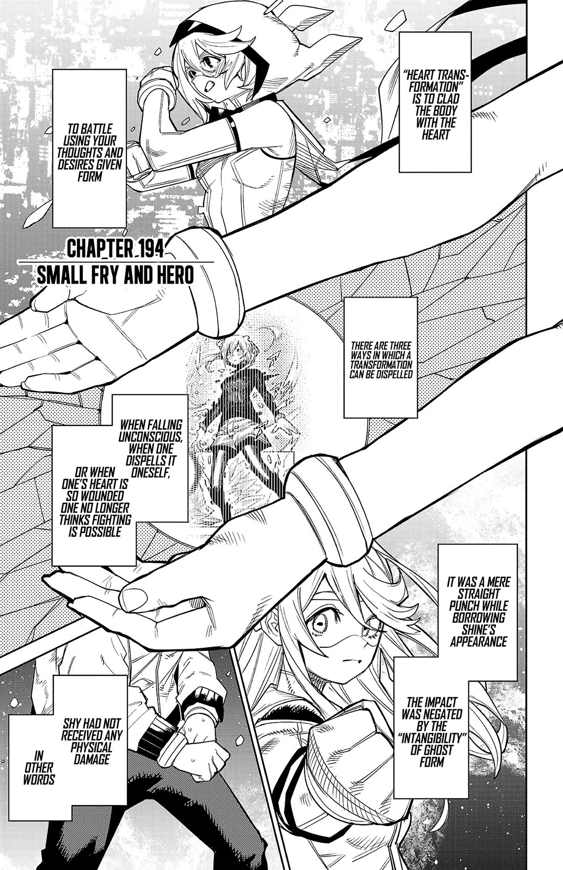 SHY Chapter 194 page 1 - Chapter 194: Small Fry and Hero
