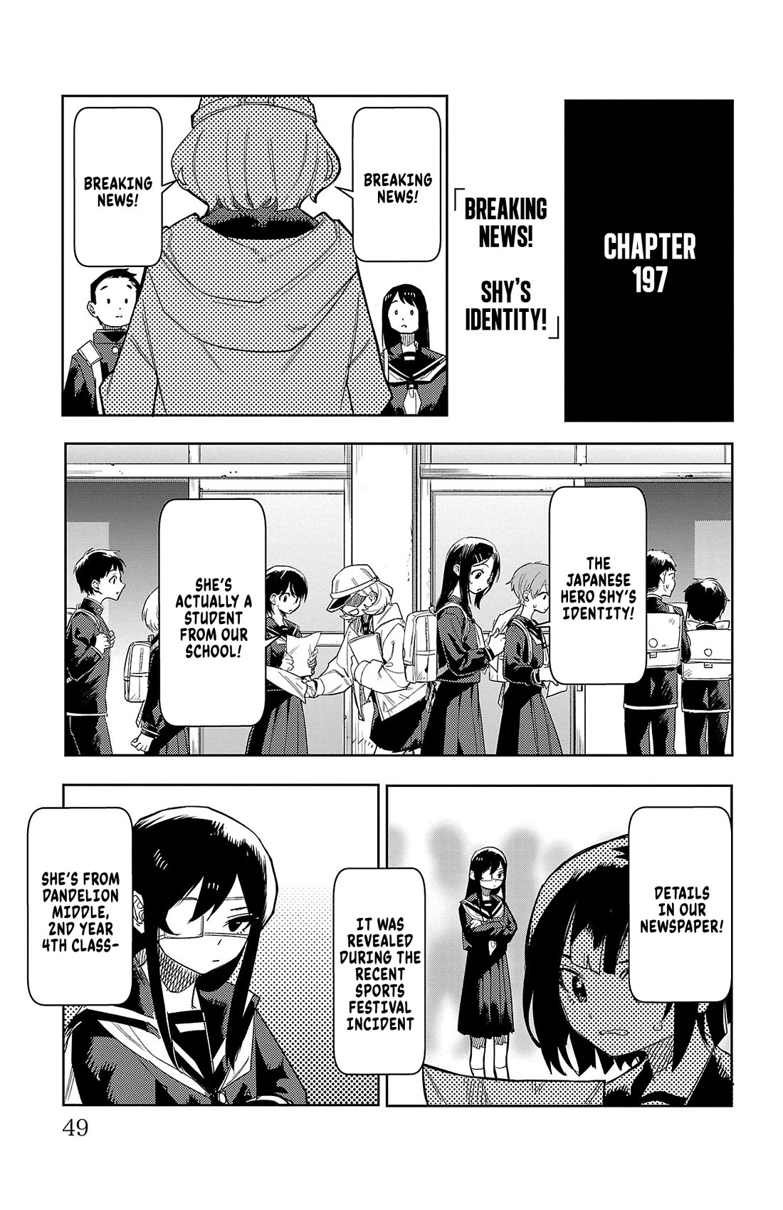 SHY Chapter 197 page 1 - Chapter 197: Breaking News! Shy's Identity!