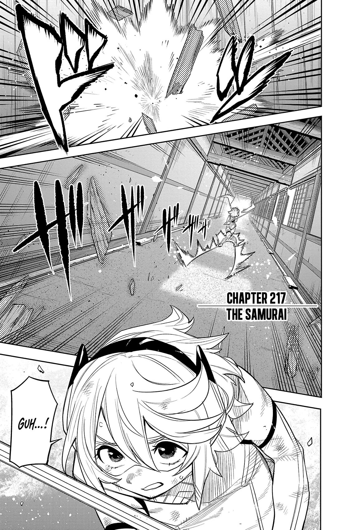 SHY Chapter 217 page 1 - Chapter 217: The Samurai