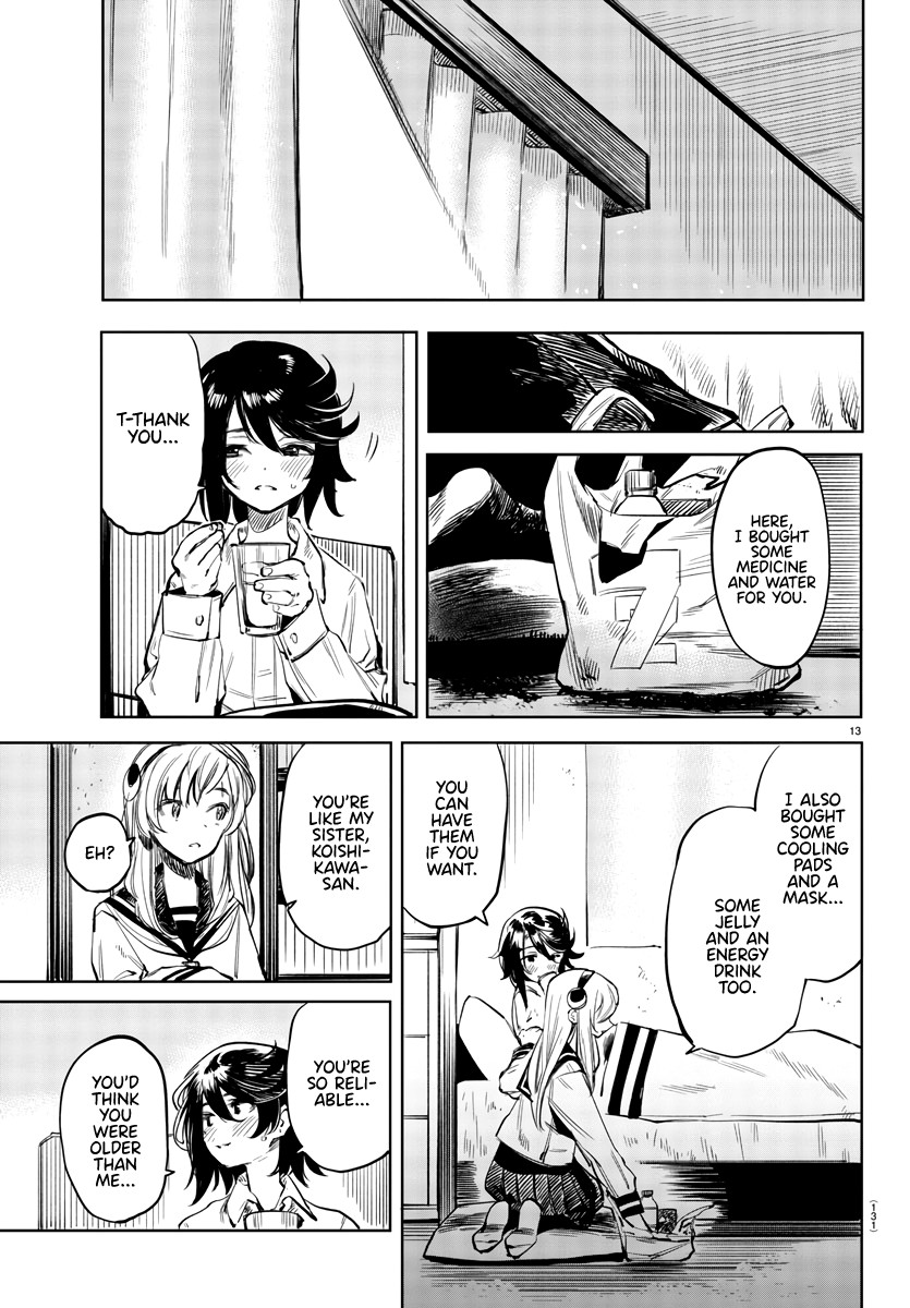 SHY Chapter 30 page 13 - Chapter 30: I Lie Here Coughing, Not Alone